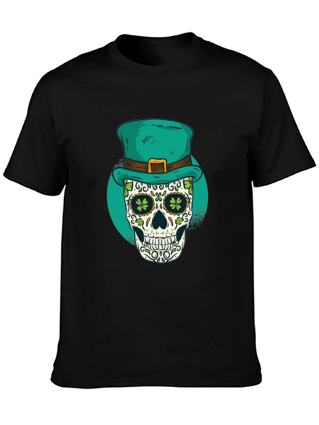 St Patricks Day Skull T-Shirt