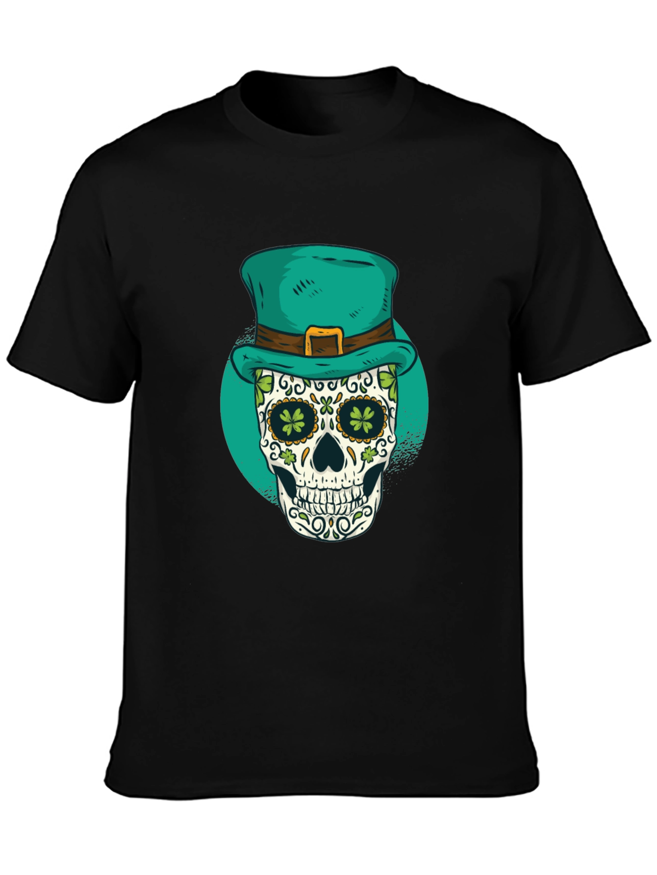 St Patricks Day Skull T-Shirt