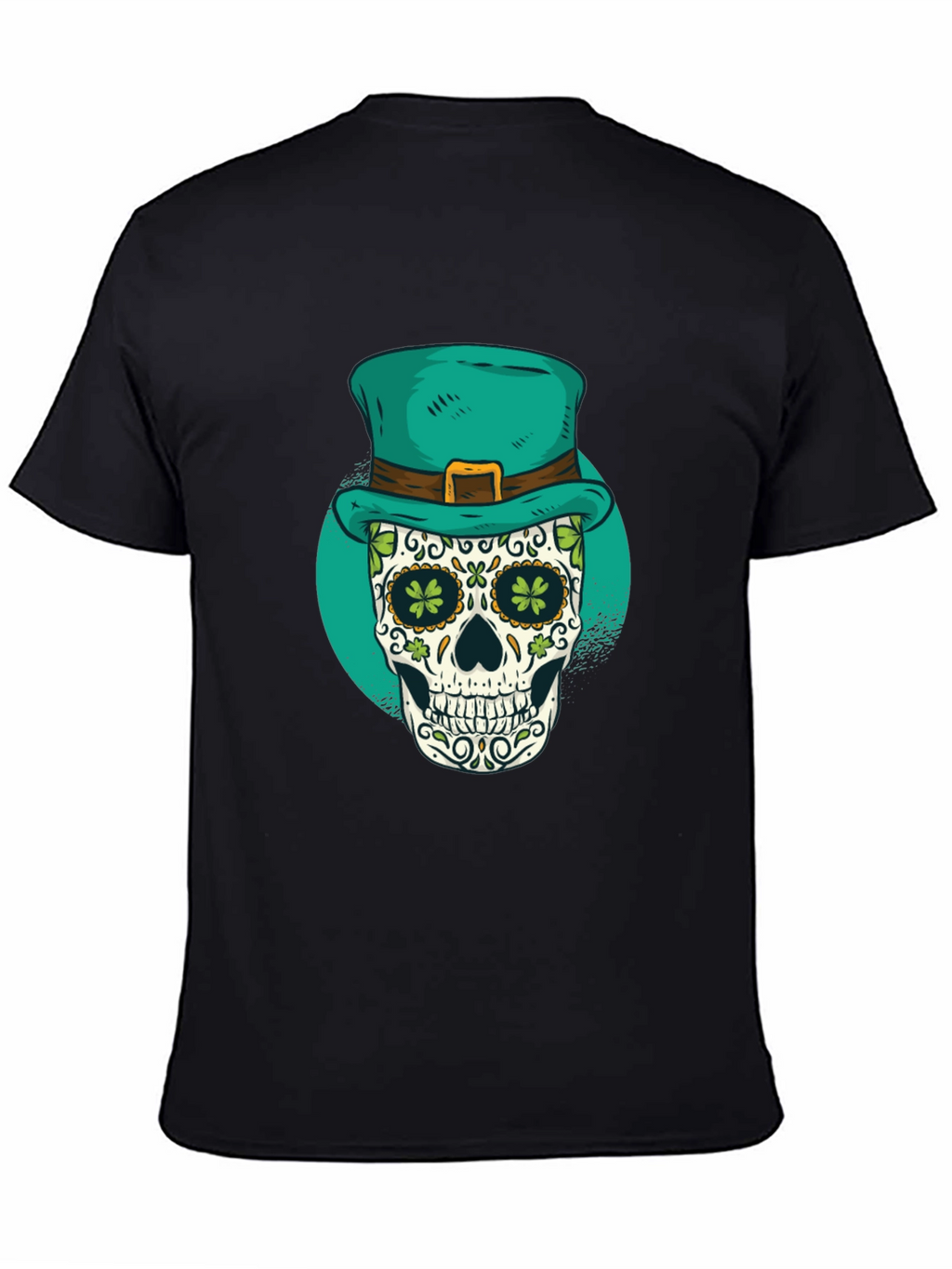 St Patricks Day Skull T-Shirt