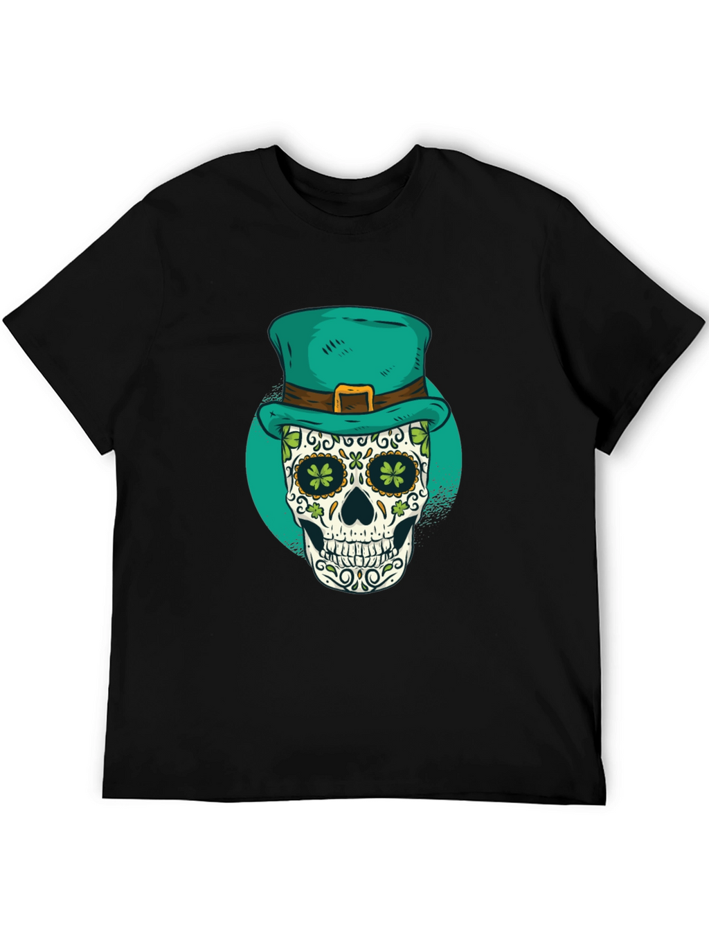 St Patricks Day Skull T-Shirt