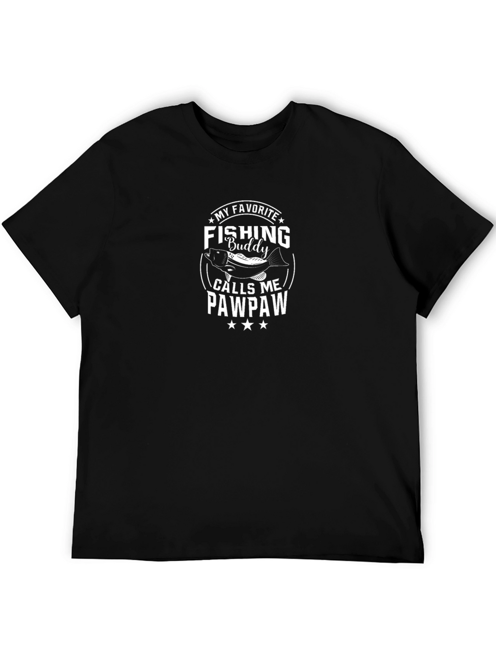My Favorite Fishing Buddy Pawpaw T-Shirt