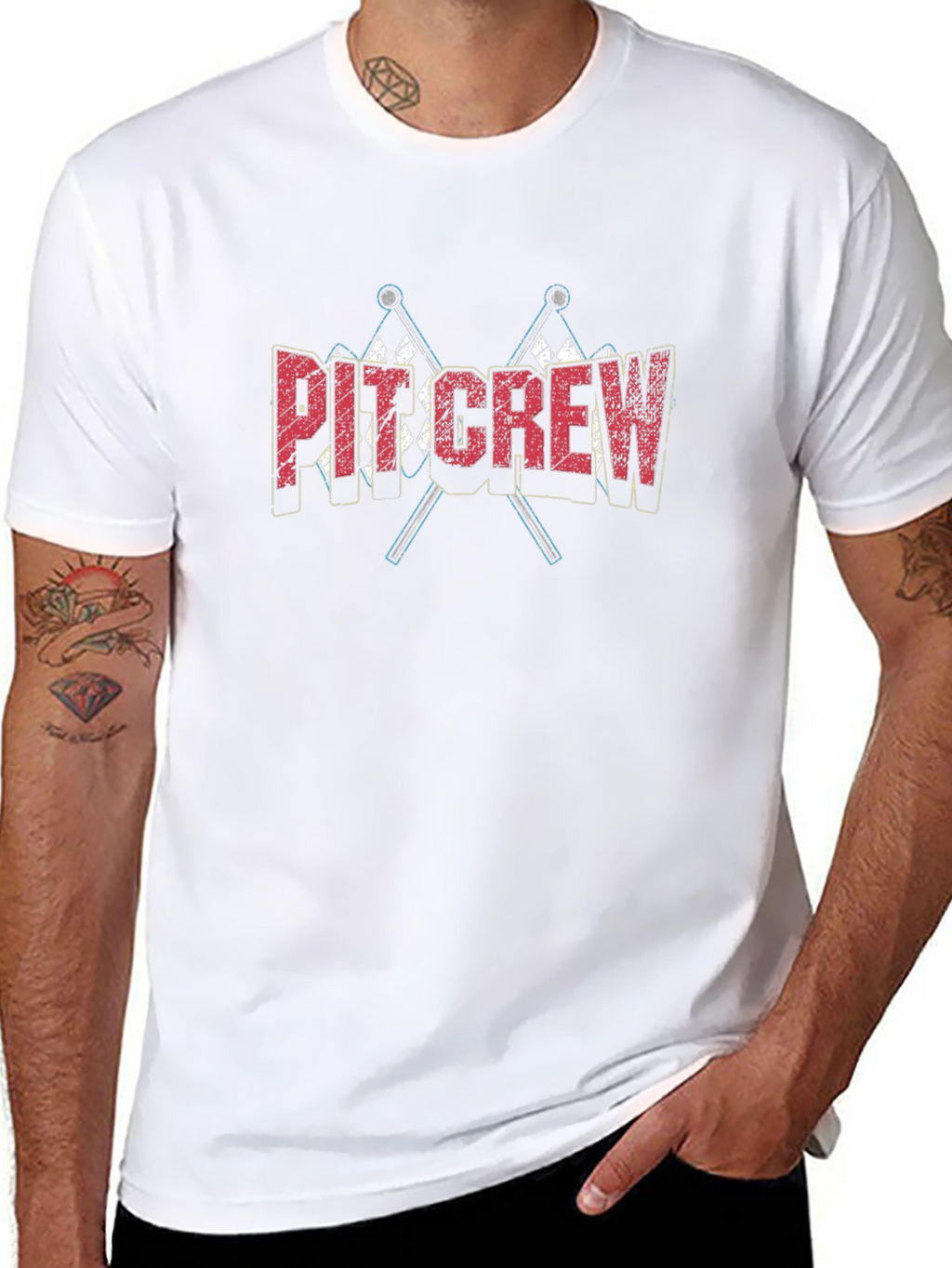 Pit Crew Racing Graphic Tee