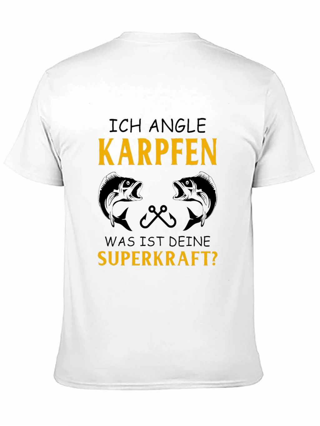 Ich Angle Karpfen Superkraft T-Shirt