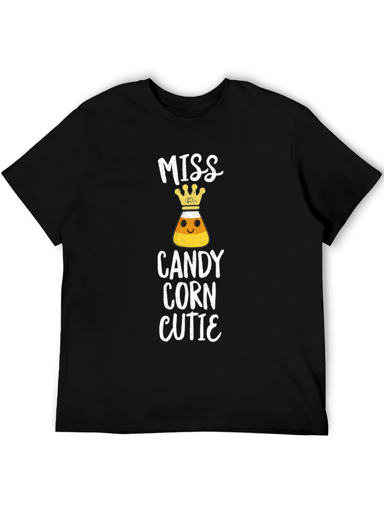 Miss Candy Corn Cutie Graphic T-Shirt Halloween