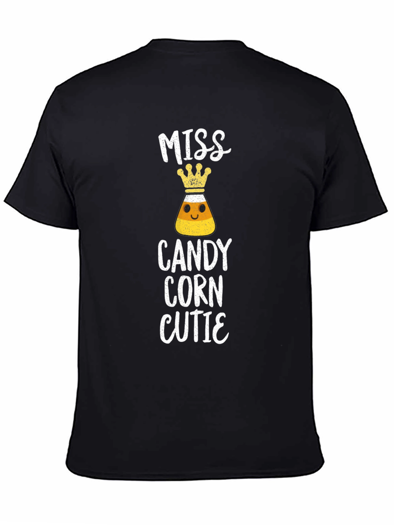 Miss Candy Corn Cutie Graphic T-Shirt Halloween