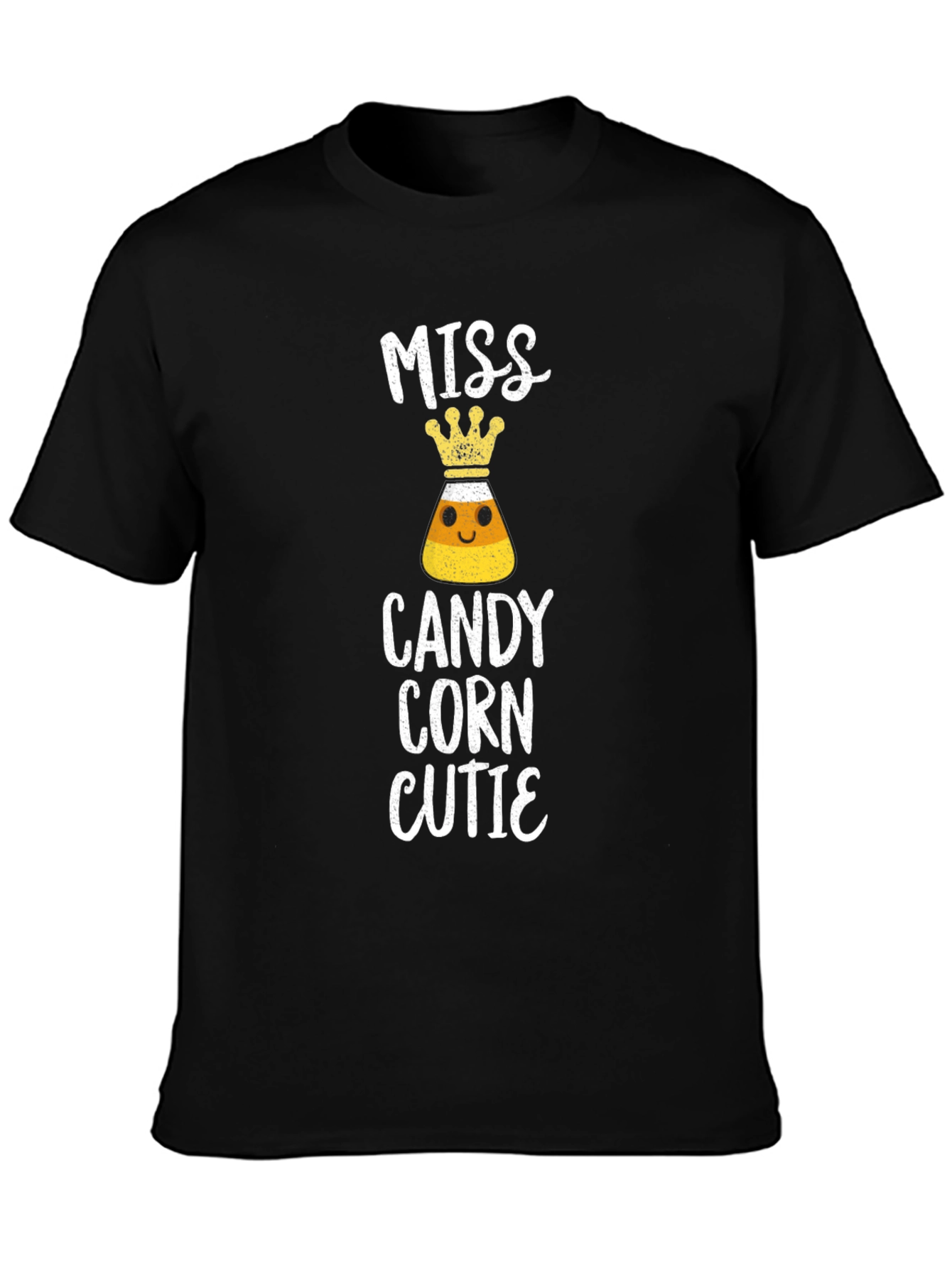 Miss Candy Corn Cutie Graphic T-Shirt Halloween