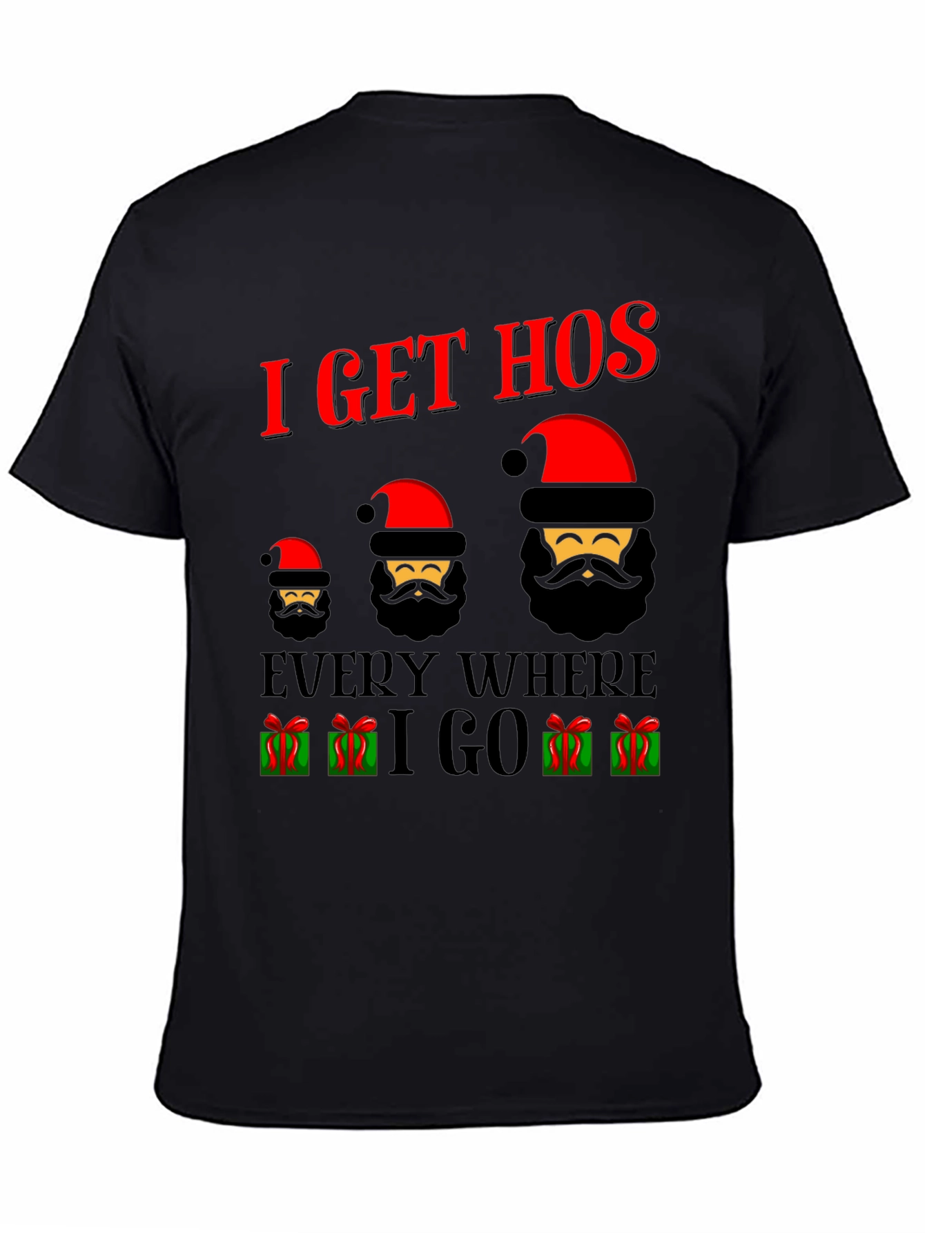 I Get Hos Santa Christmas T-Shirt