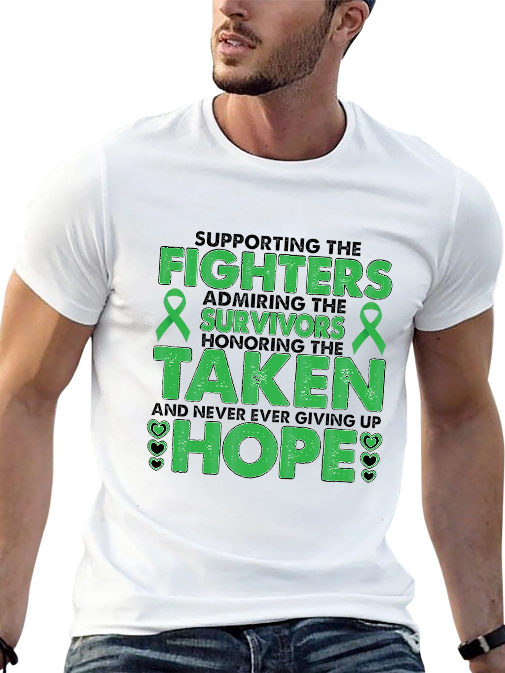 Hope Fighter Survivor Support T-Shirt