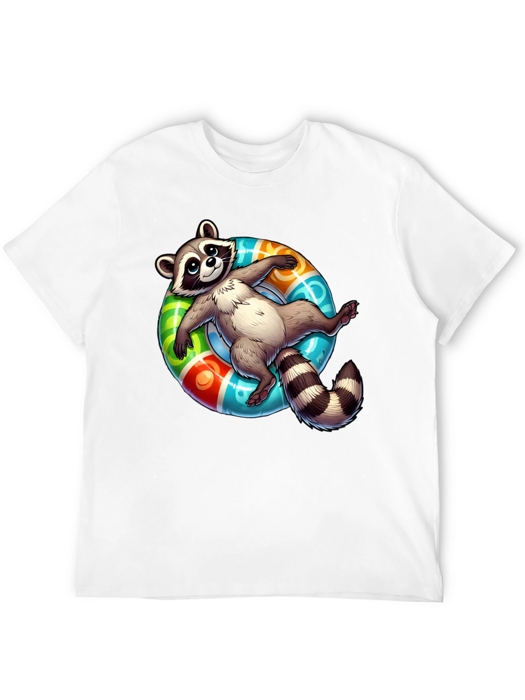 Relaxed Raccoon Graphic Tee