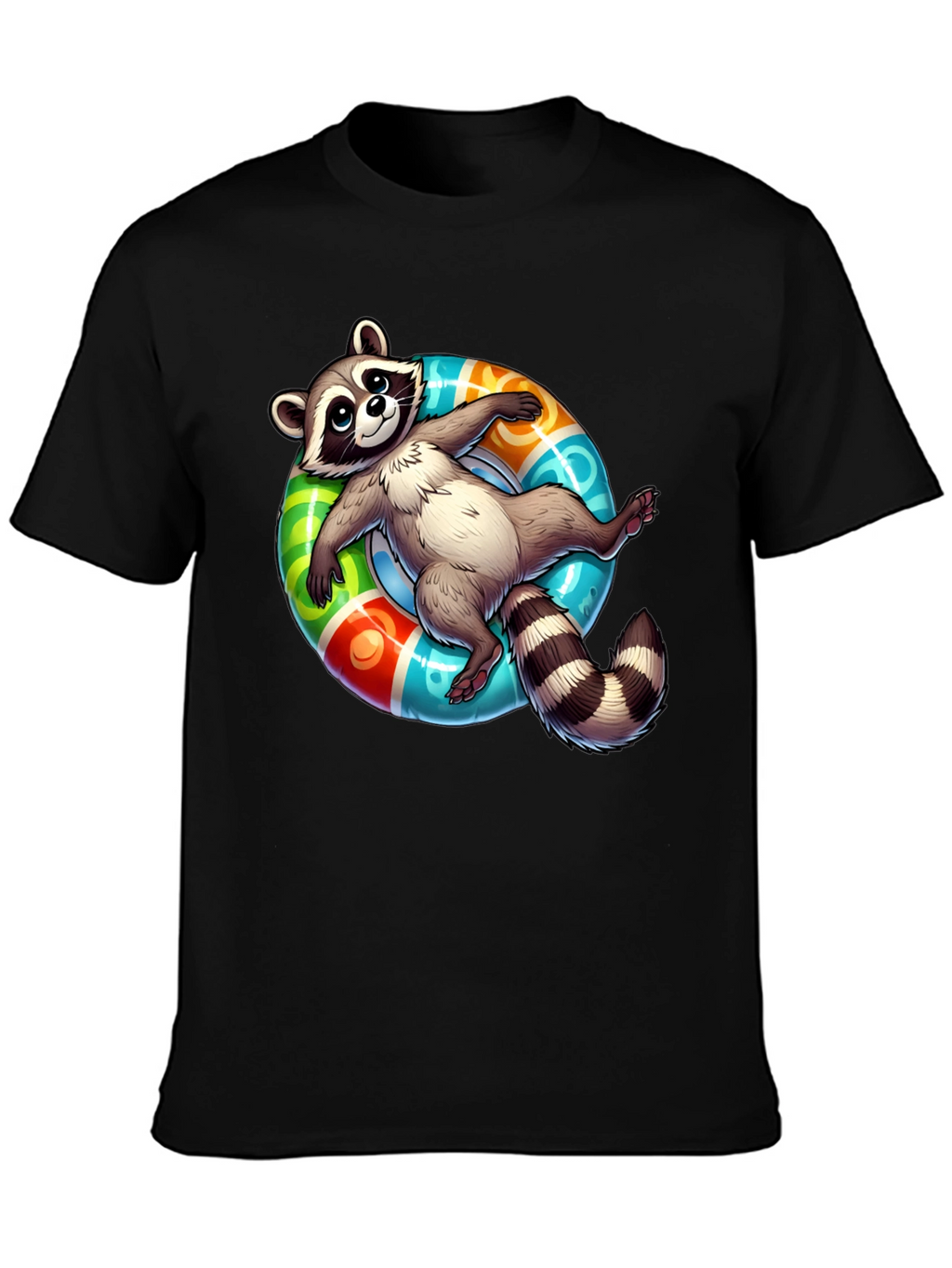 Relaxed Raccoon Graphic Tee