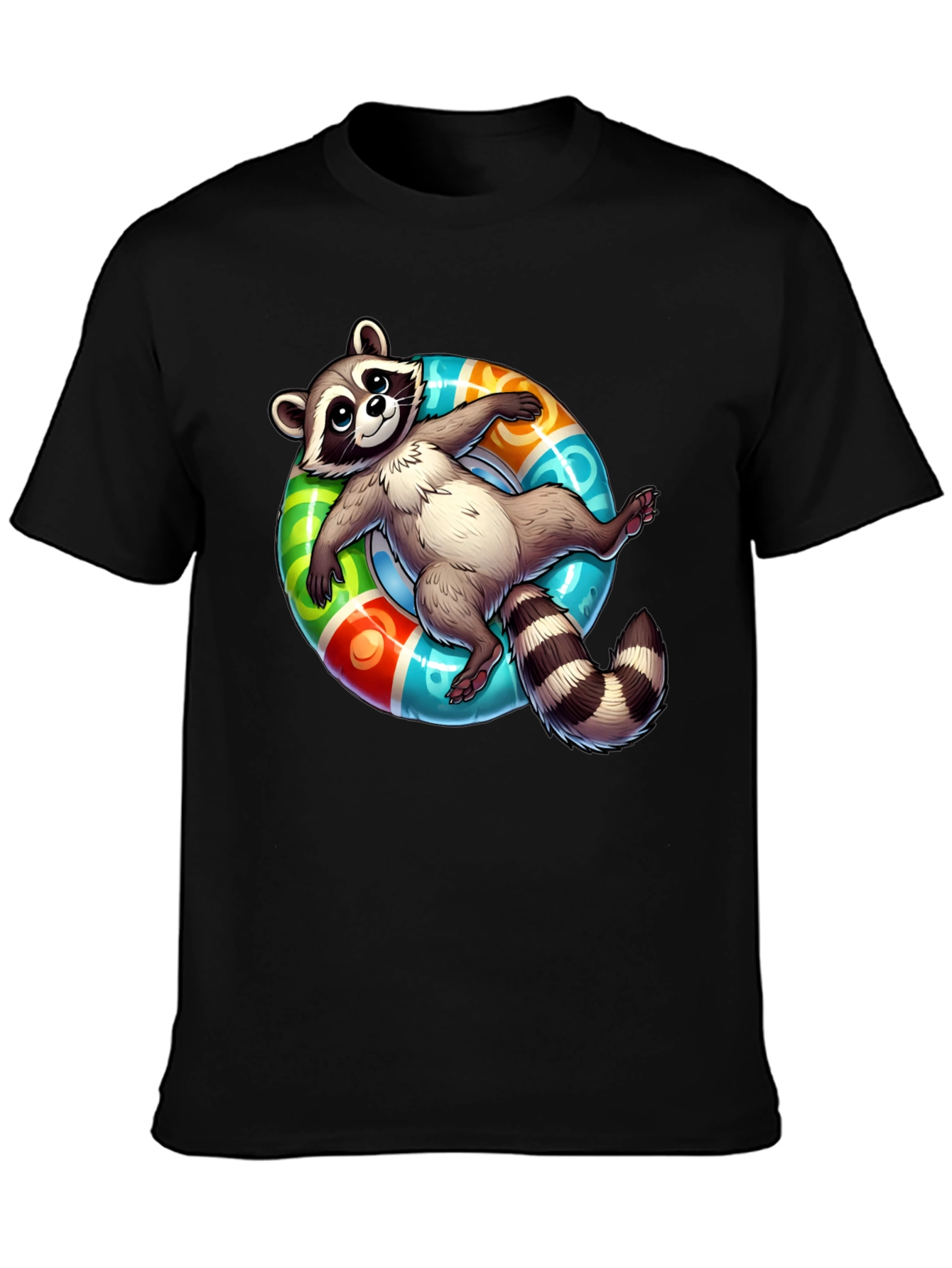 Relaxed Raccoon Graphic Tee
