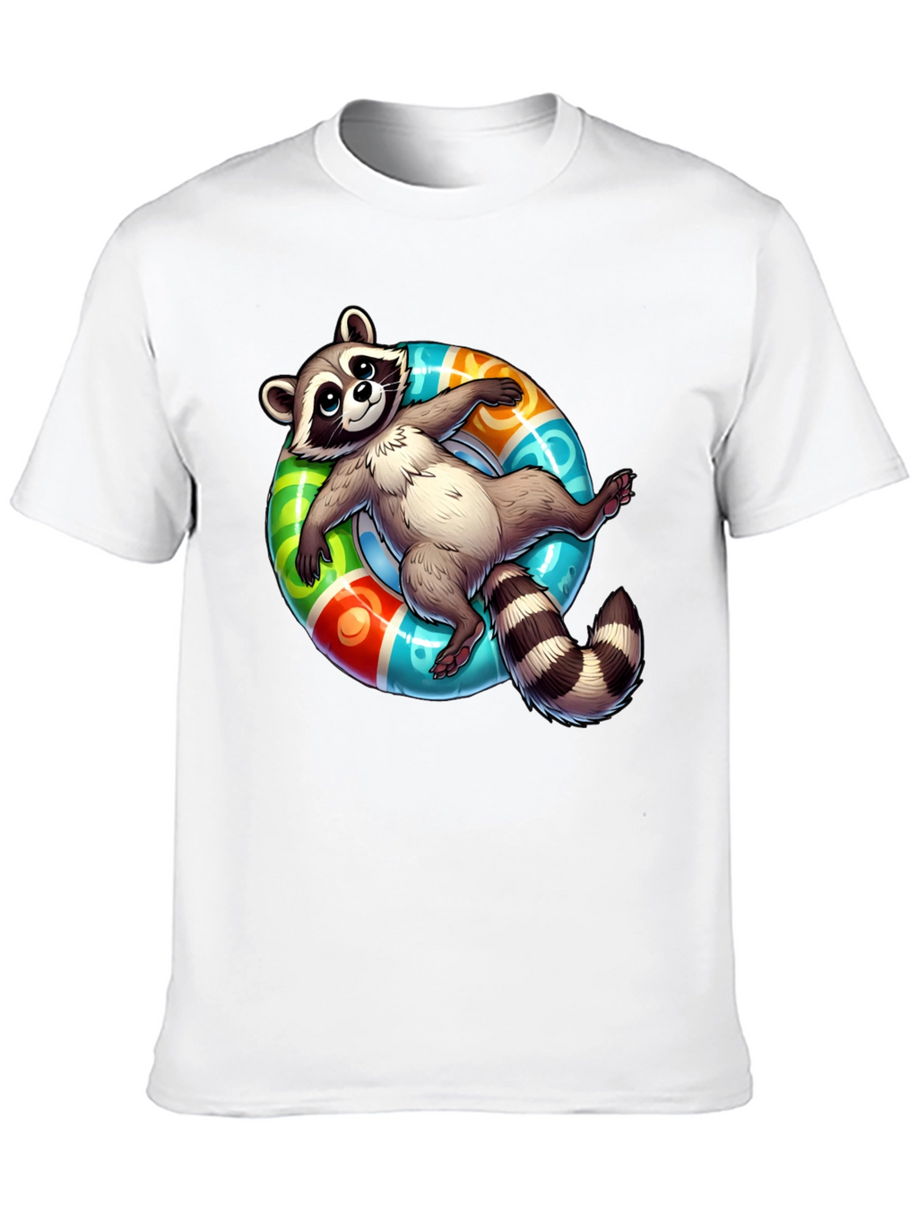 Relaxed Raccoon Graphic Tee