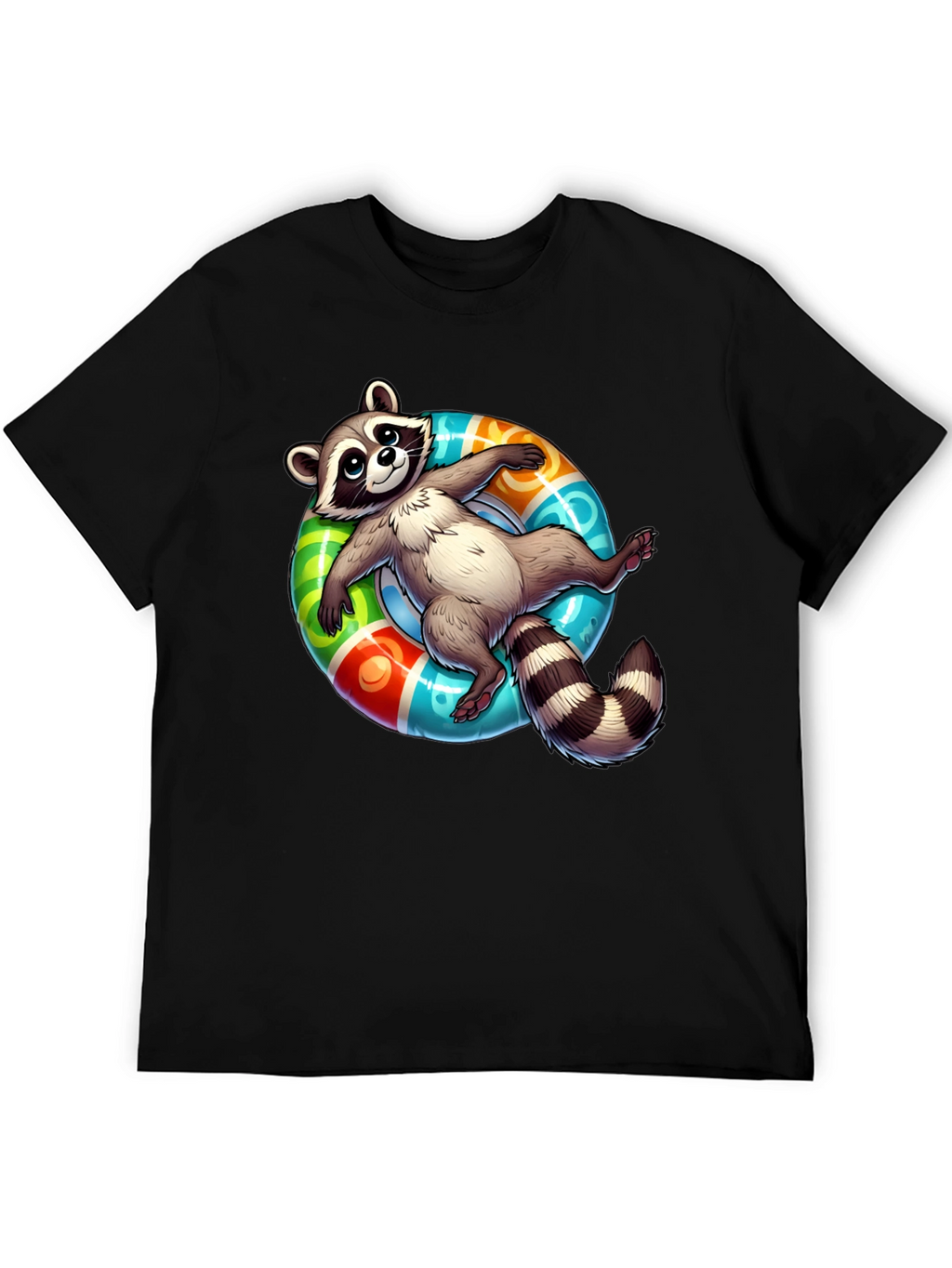 Relaxed Raccoon Graphic Tee