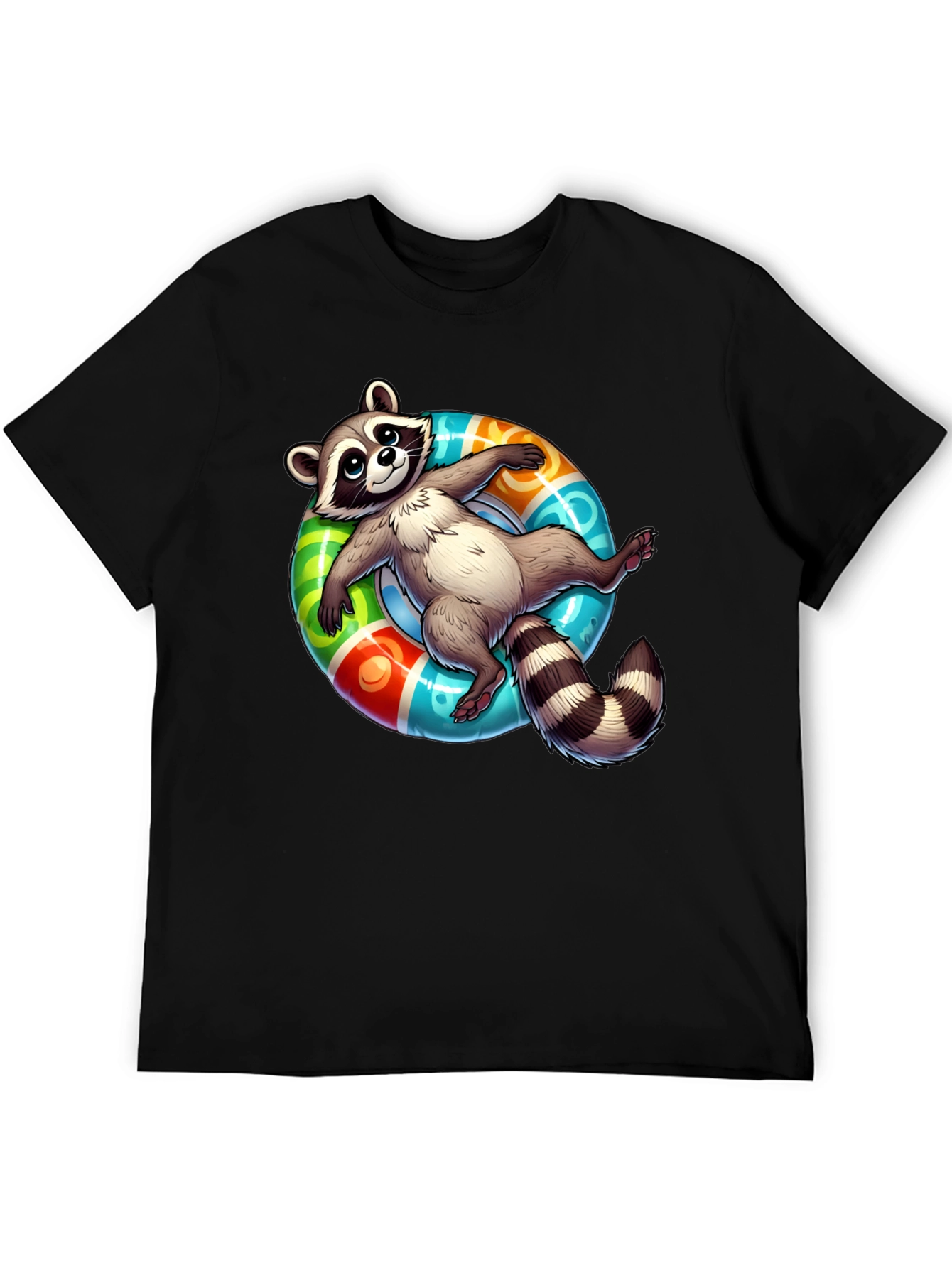 Relaxed Raccoon Graphic Tee