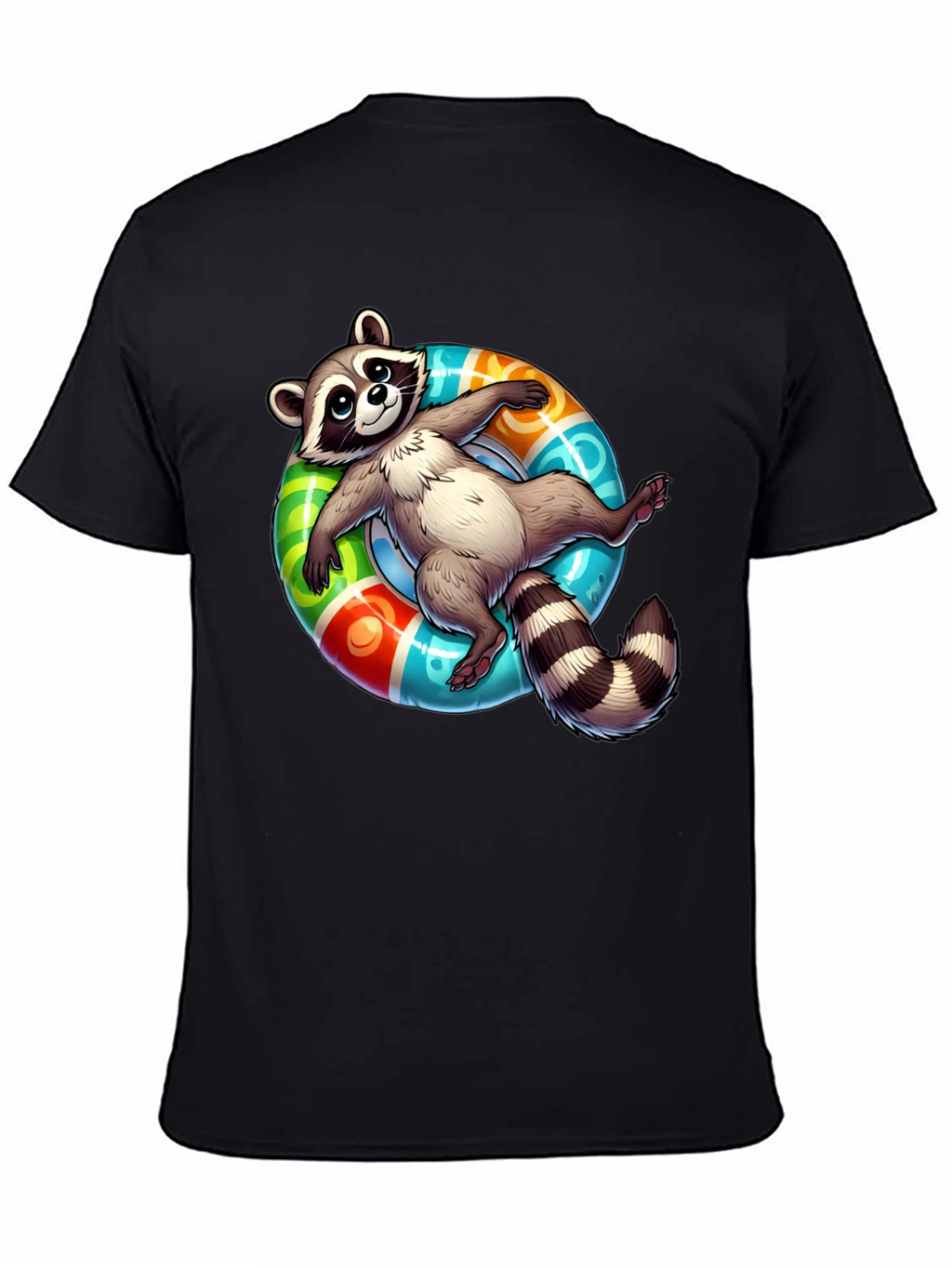 Relaxed Raccoon Graphic Tee