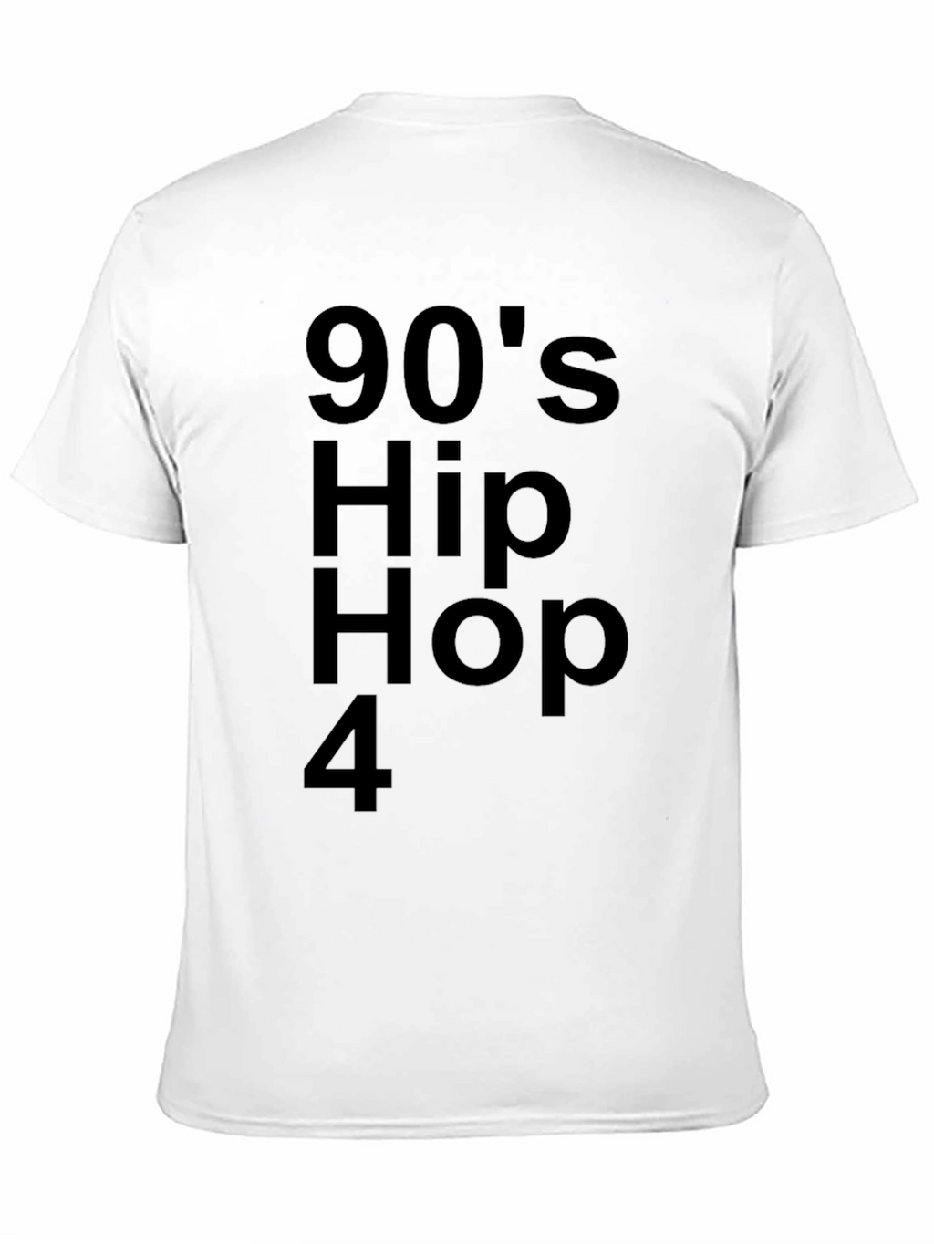 90s Hip Hop T-Shirt - Black