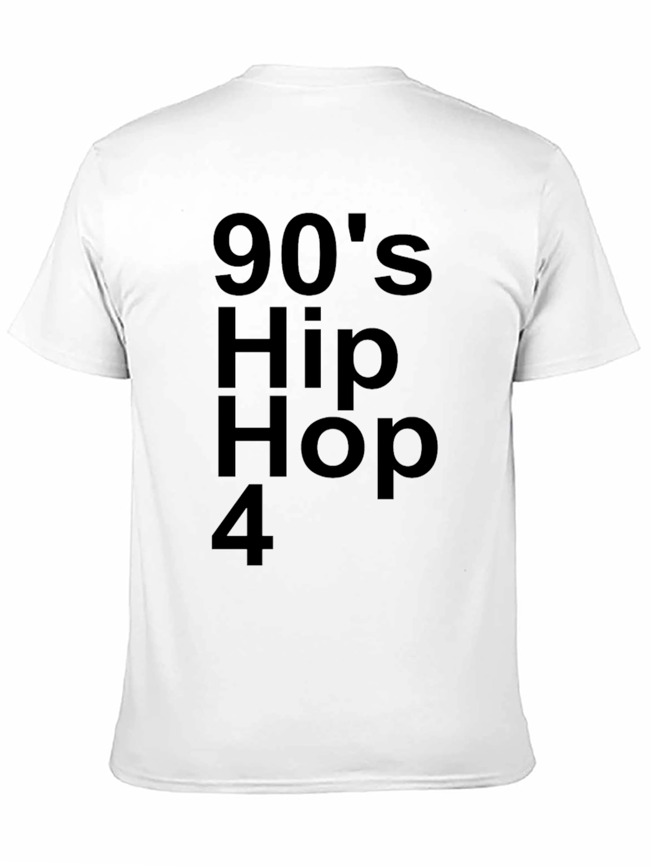 90s Hip Hop T-Shirt - Black