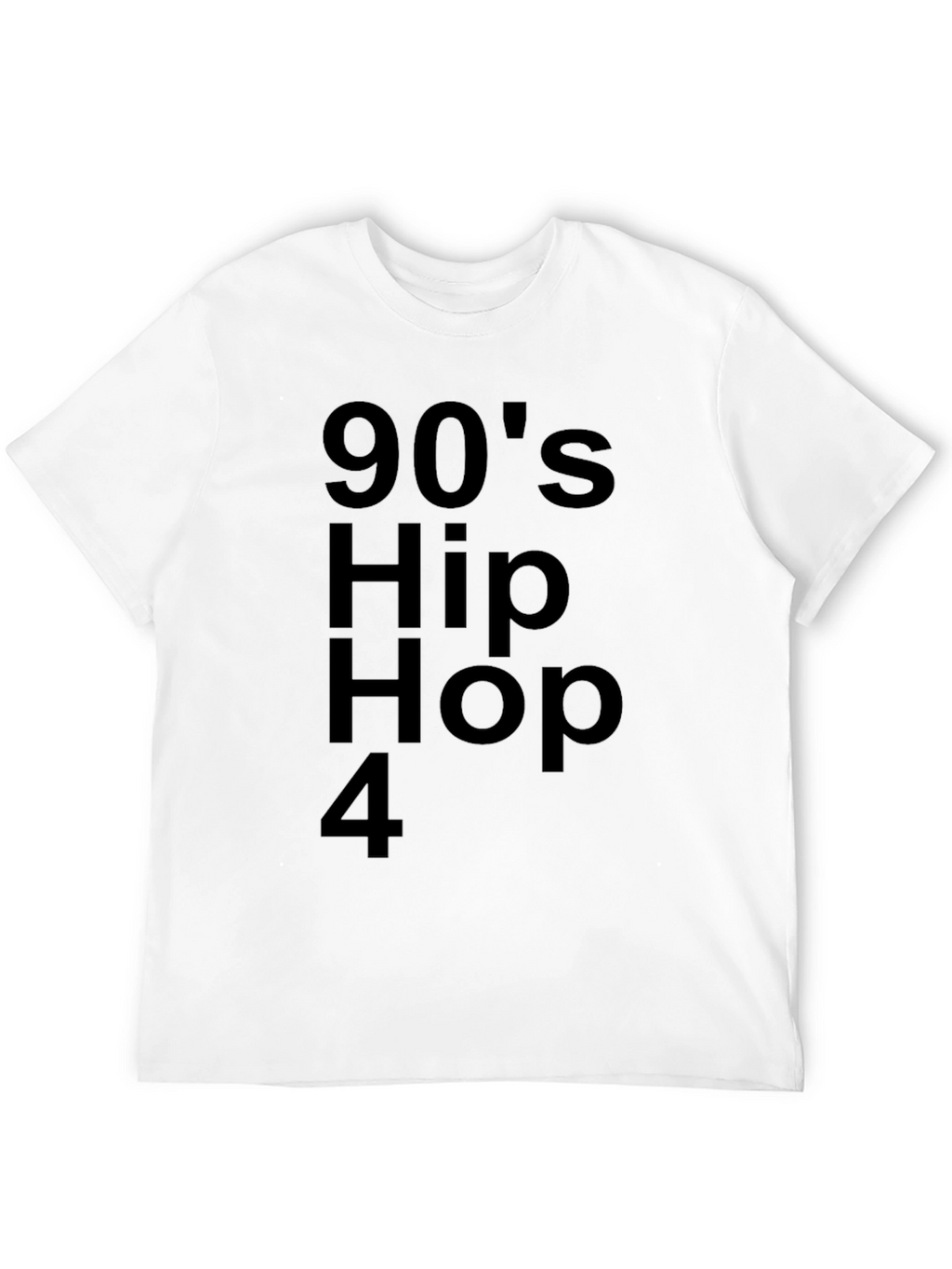 90s Hip Hop T-Shirt - Black
