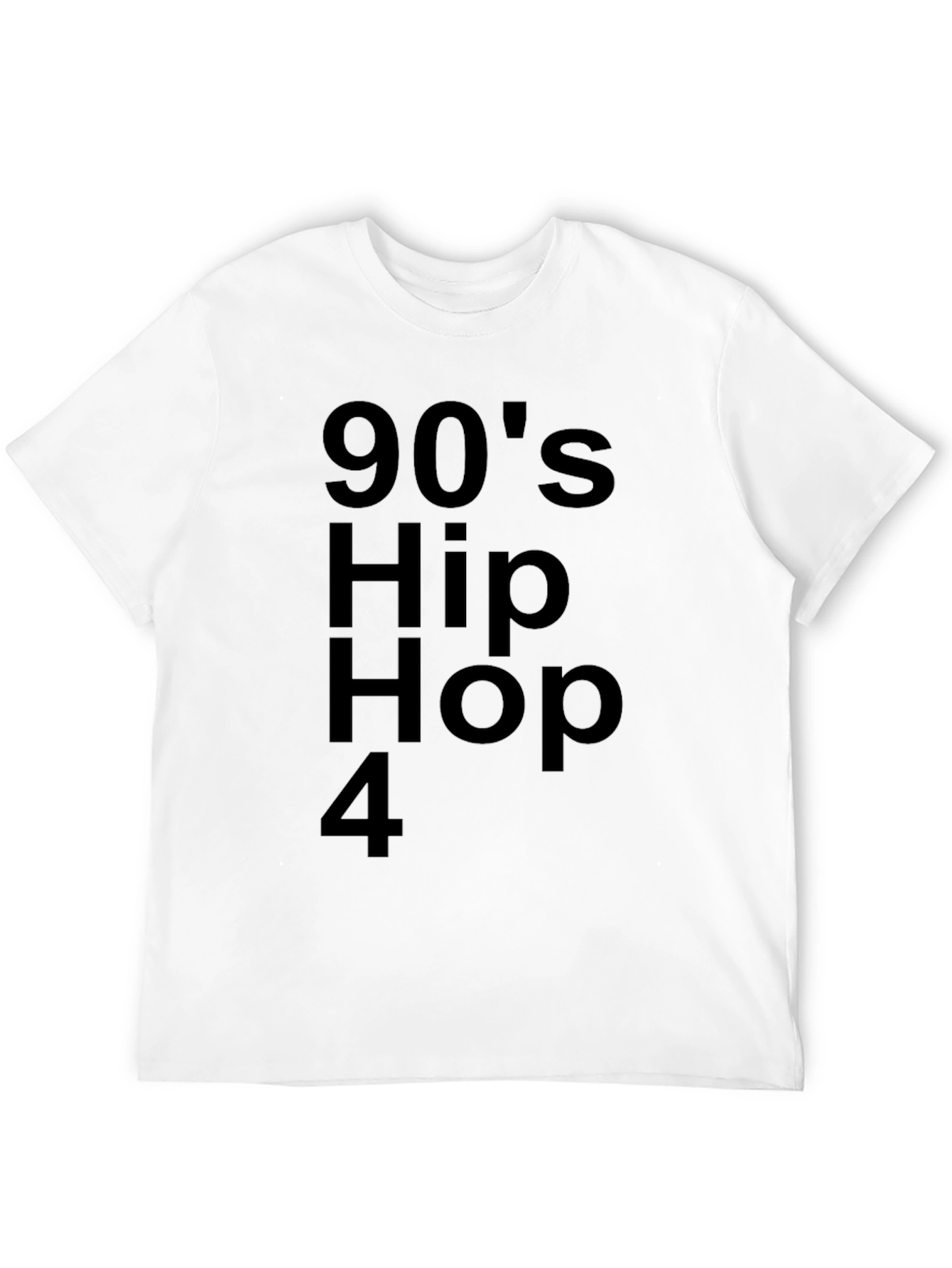90s Hip Hop T-Shirt - Black