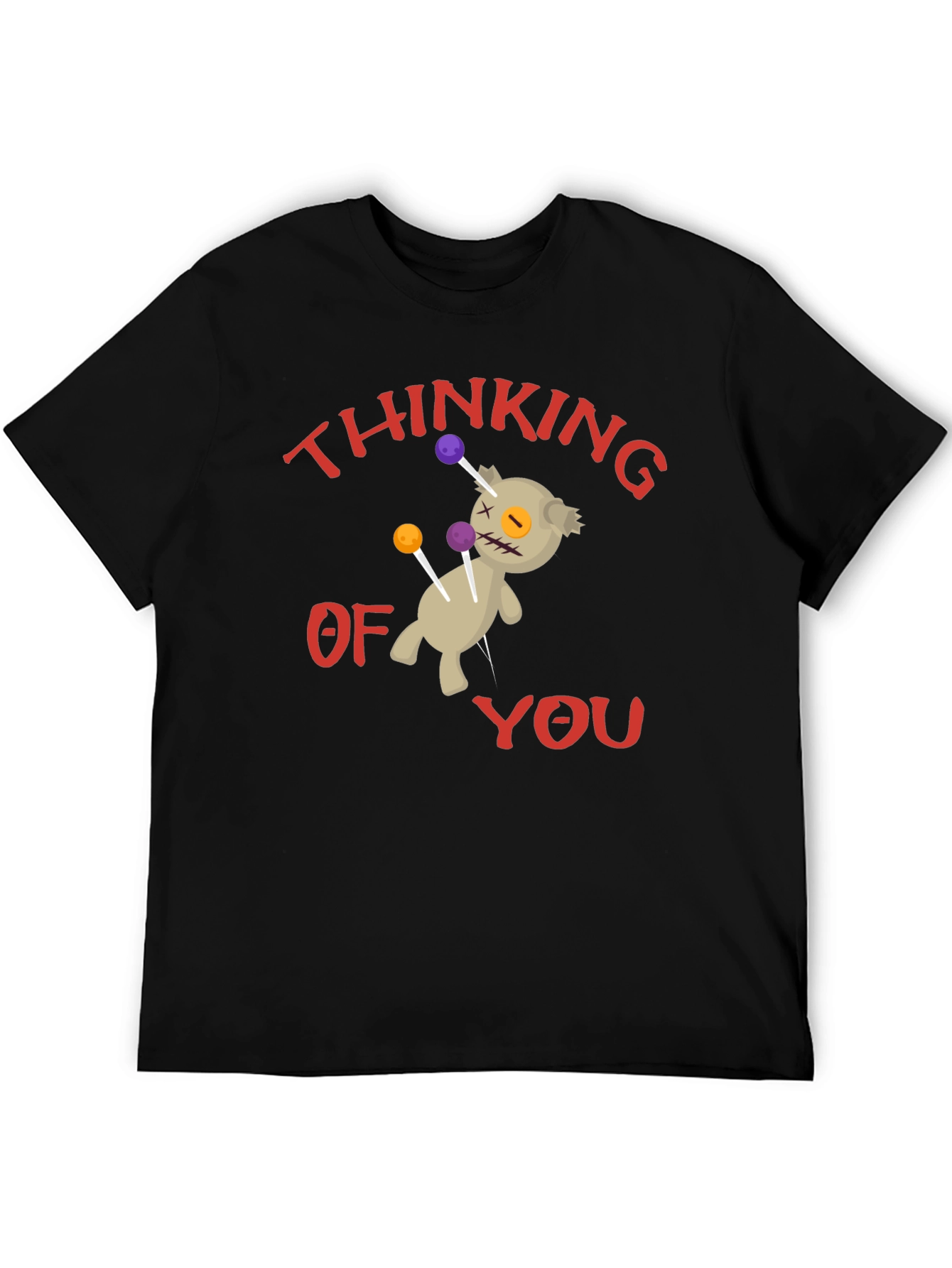Voodoo Doll Thinking of You Graphic T-Shirt