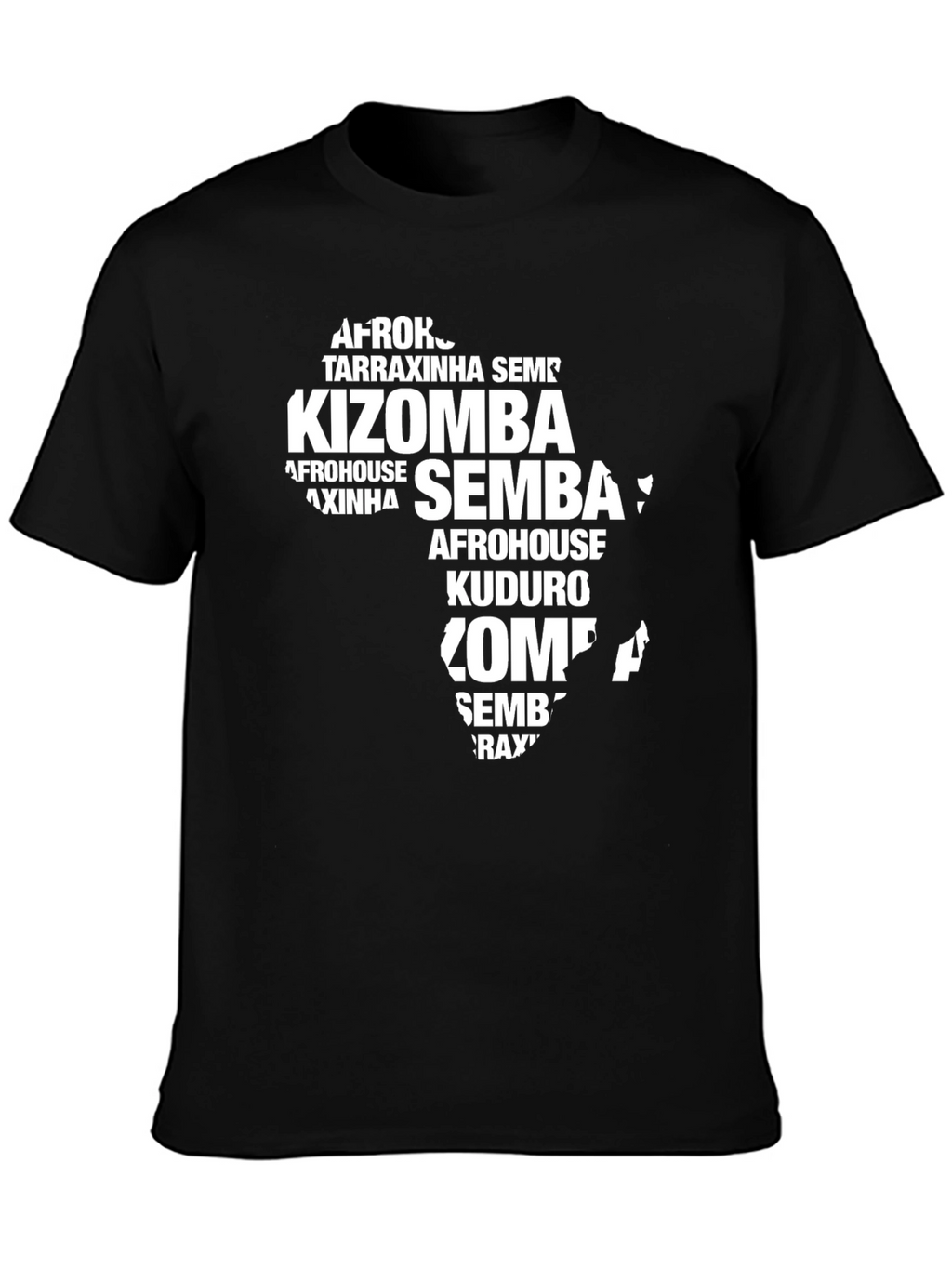 Africa Dance Style T-Shirt Black
