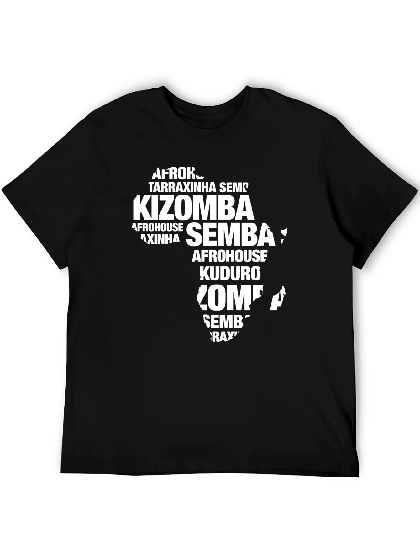 Africa Dance Style T-Shirt Black