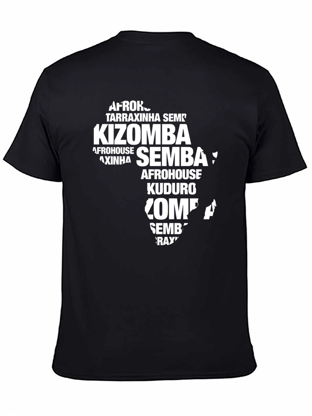 Africa Dance Style T-Shirt Black