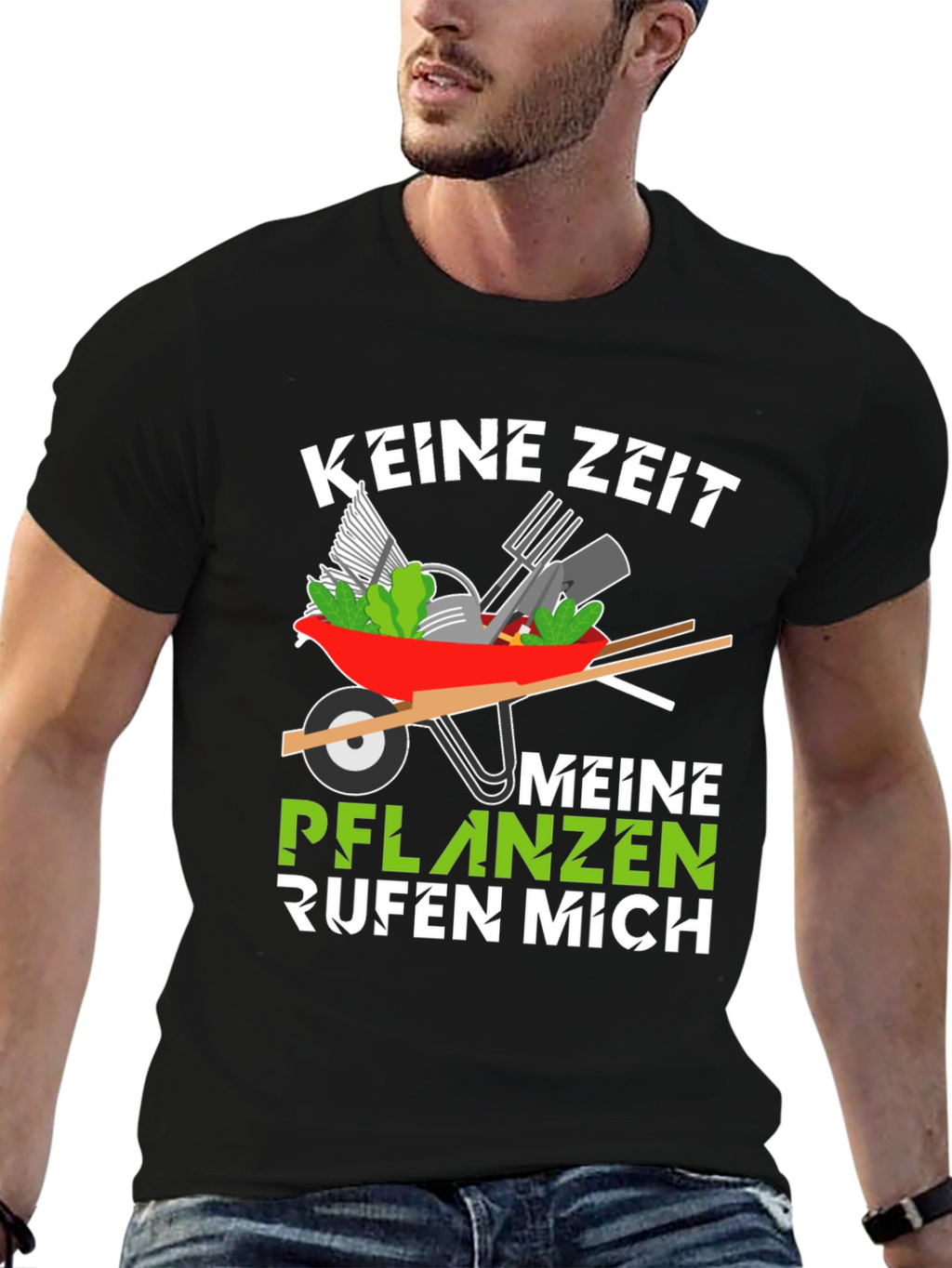 Gardening T-Shirt - Keine Zeit Meine Pflanzen