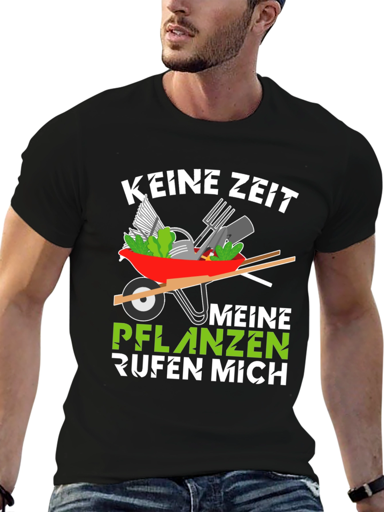 Gardening T-Shirt - Keine Zeit Meine Pflanzen