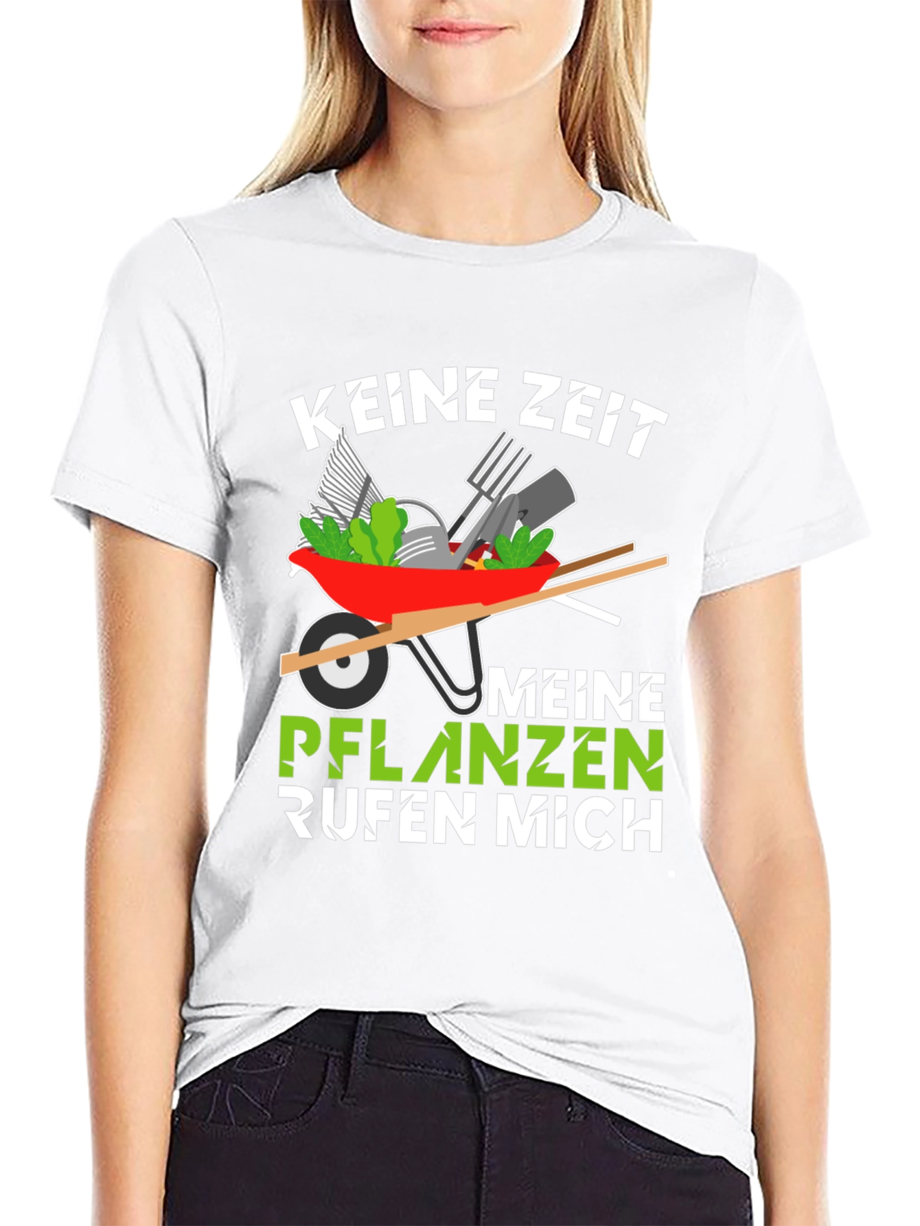 Gardening T-Shirt - Keine Zeit Meine Pflanzen
