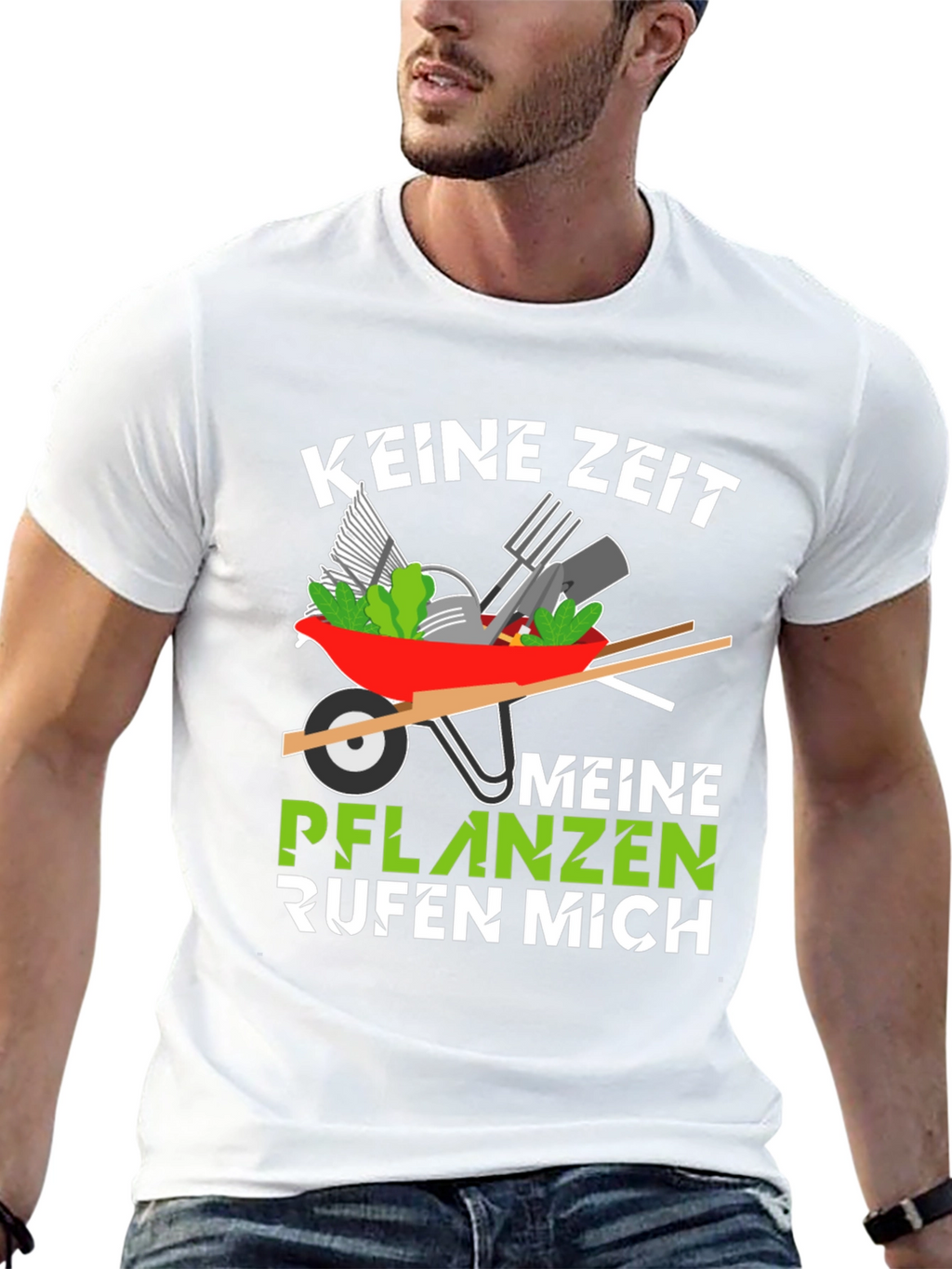 Gardening T-Shirt - Keine Zeit Meine Pflanzen