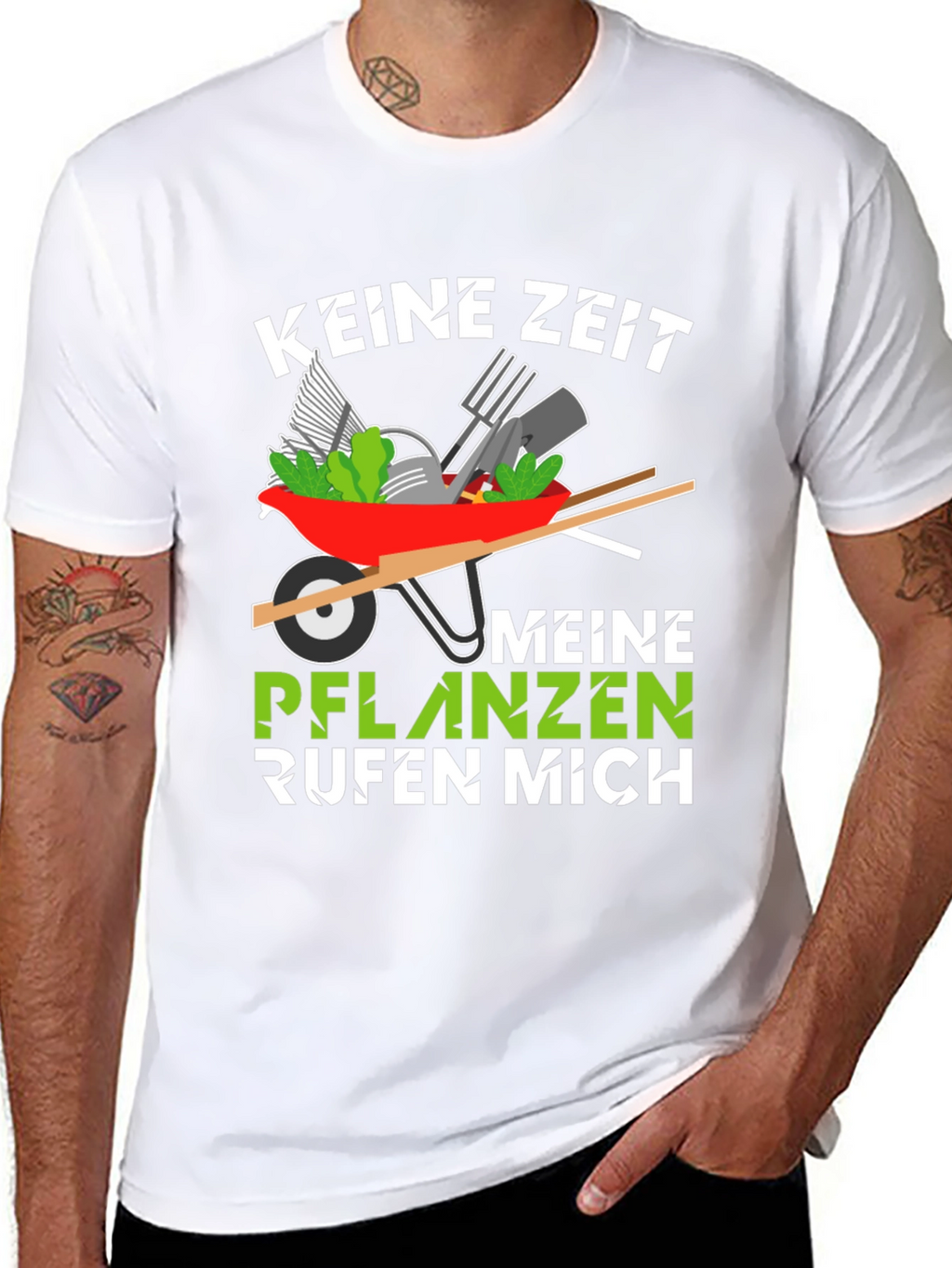 Gardening T-Shirt - Keine Zeit Meine Pflanzen