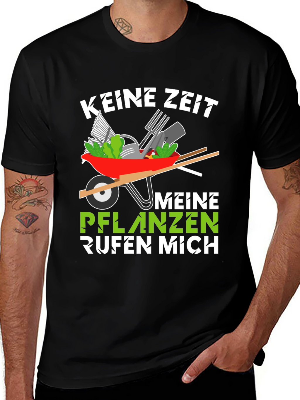 Gardening T-Shirt - Keine Zeit Meine Pflanzen