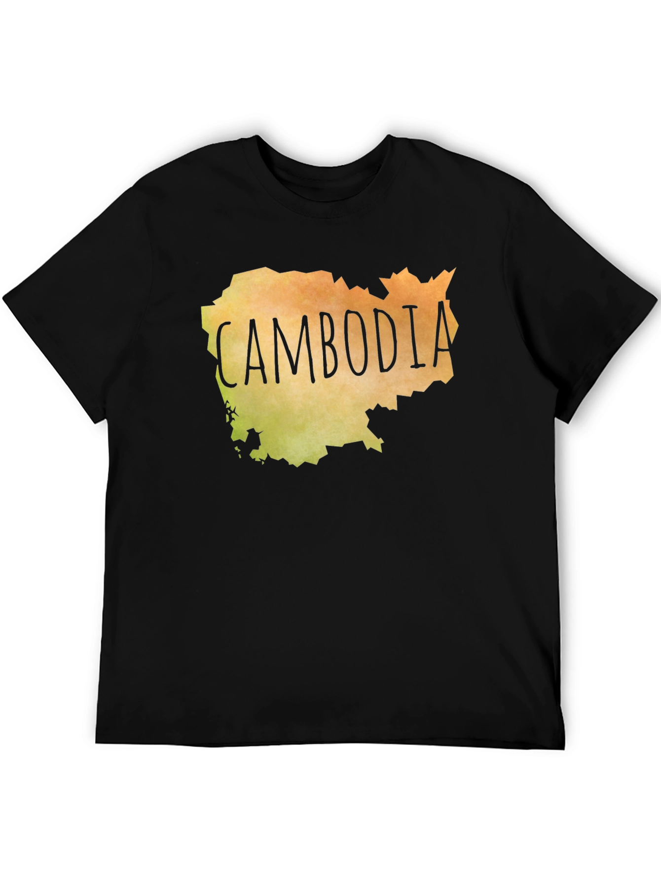 Cambodia Map T-Shirt