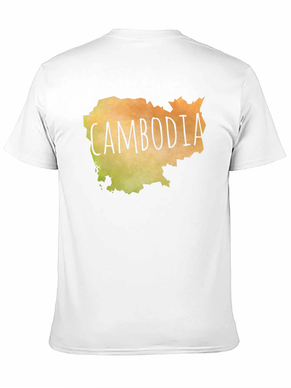 Cambodia Map T-Shirt