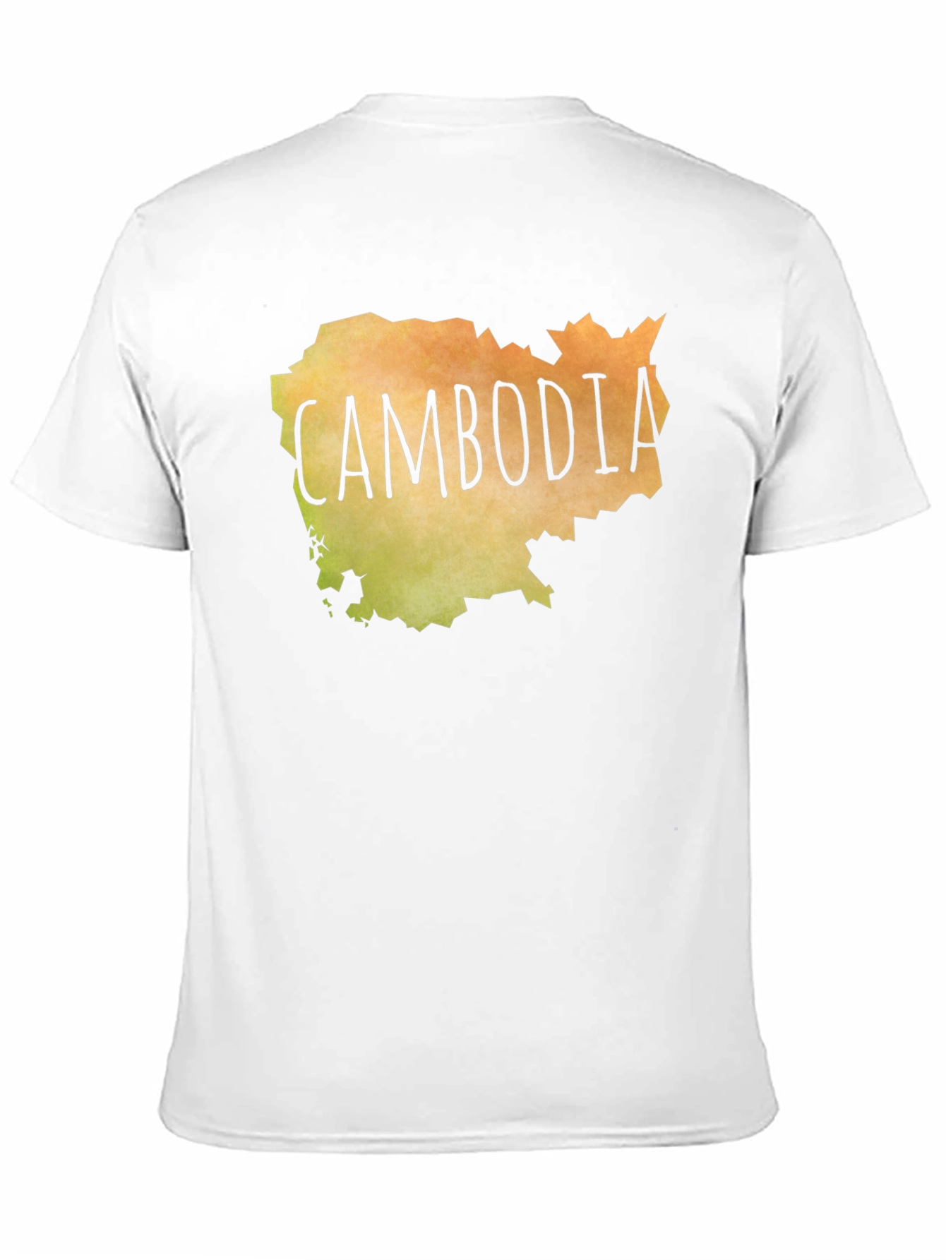 Cambodia Map T-Shirt