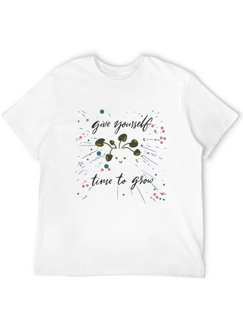Growth Mindset Tee - Give Yourself Time to Grow