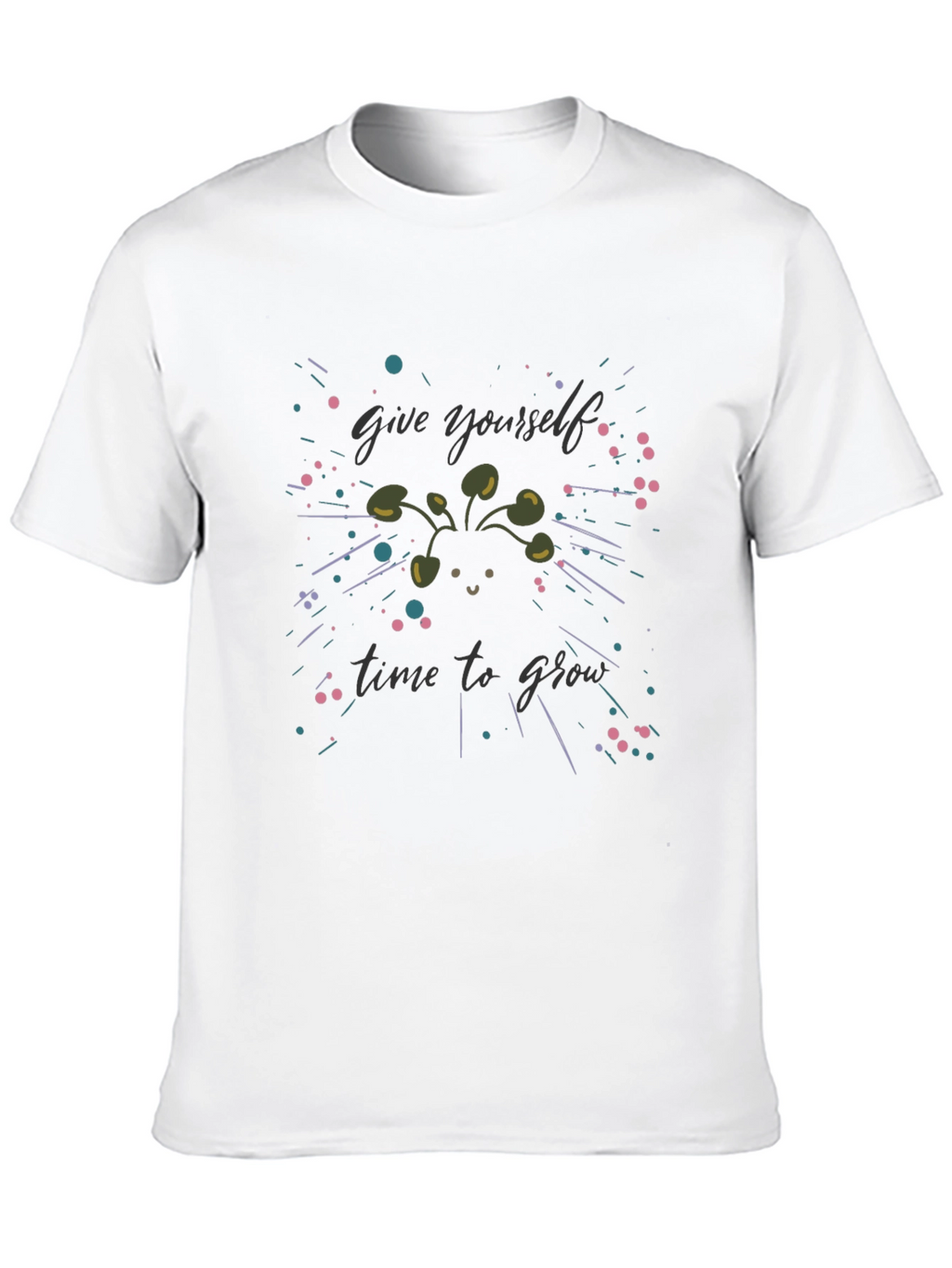 Growth Mindset Tee - Give Yourself Time to Grow