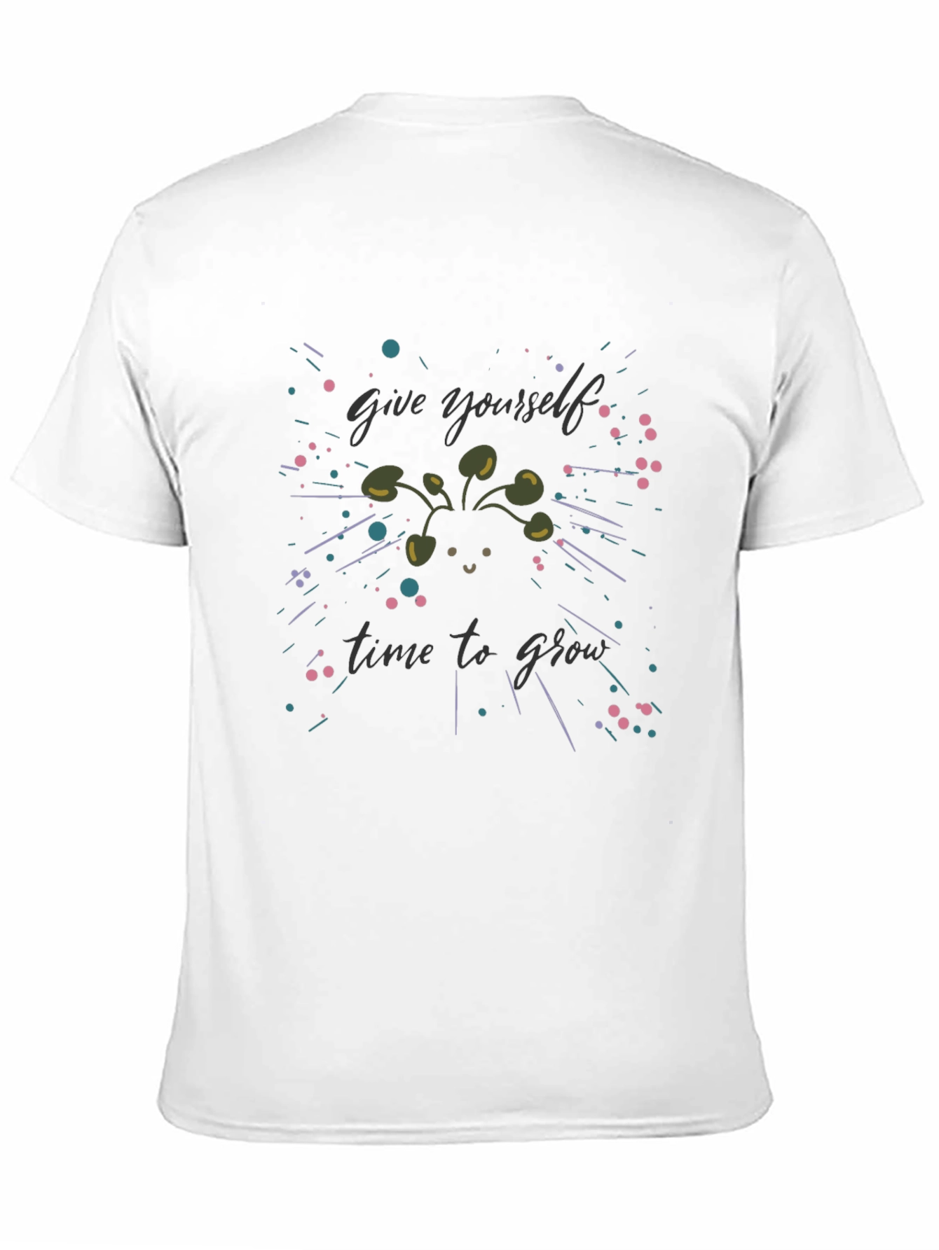 Growth Mindset Tee - Give Yourself Time to Grow