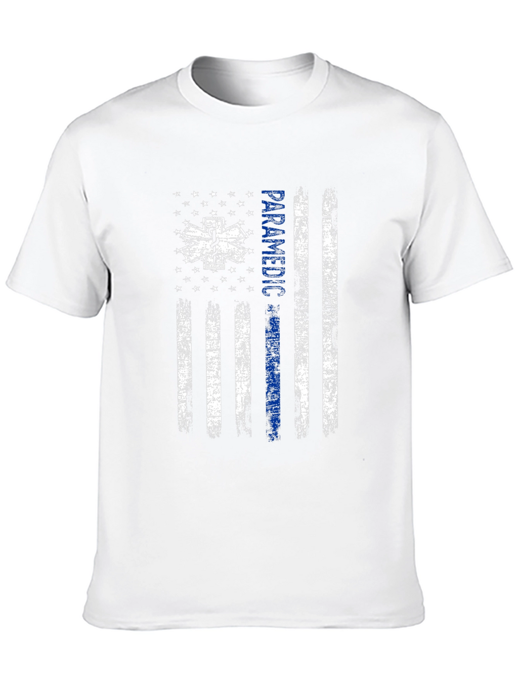 Paramedic American Flag Graphic T-Shirt