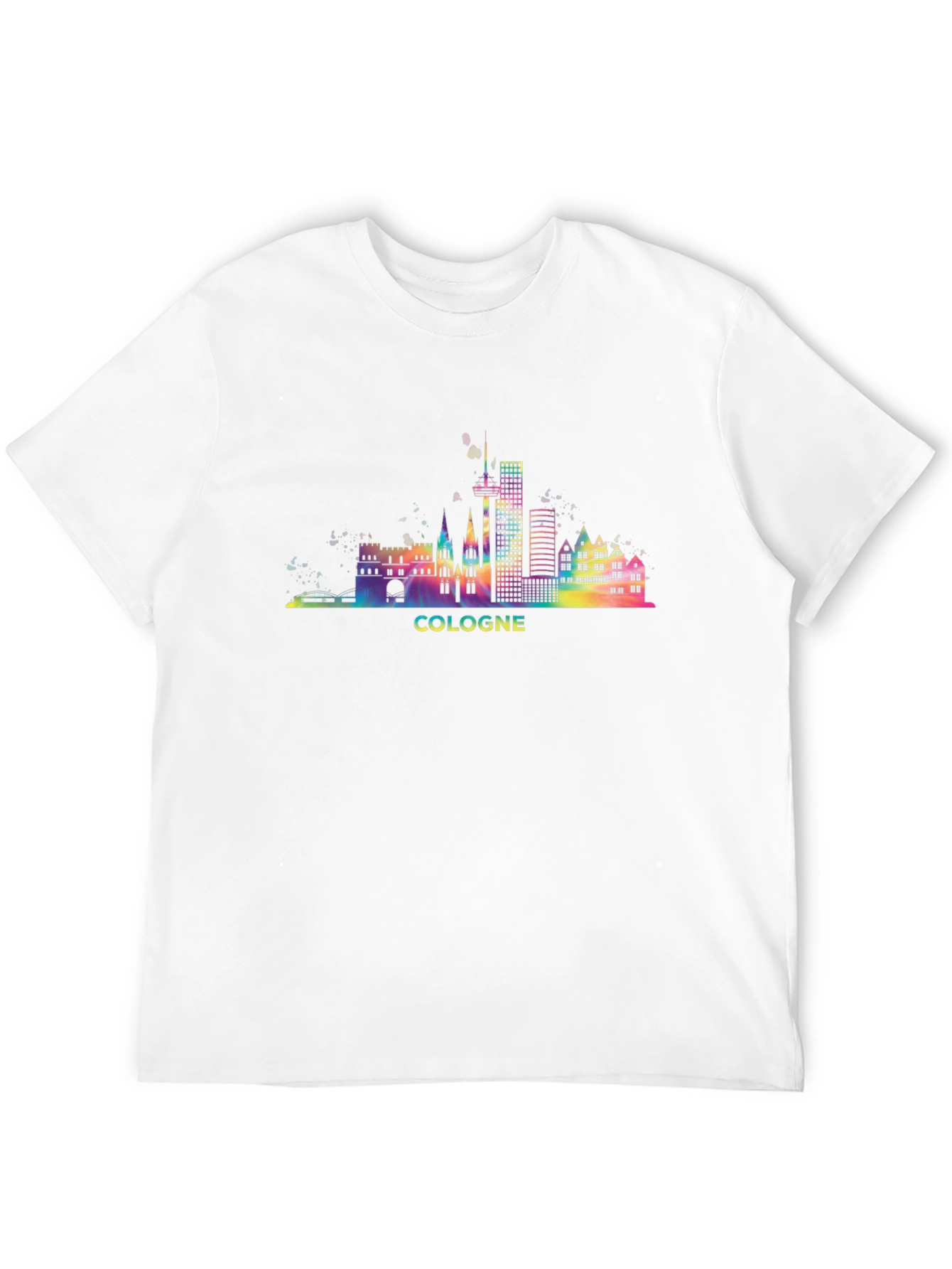 Cologne Germany Skyline Graphic Tee