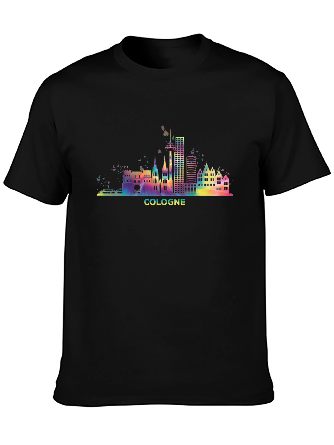 Cologne Germany Skyline Graphic Tee