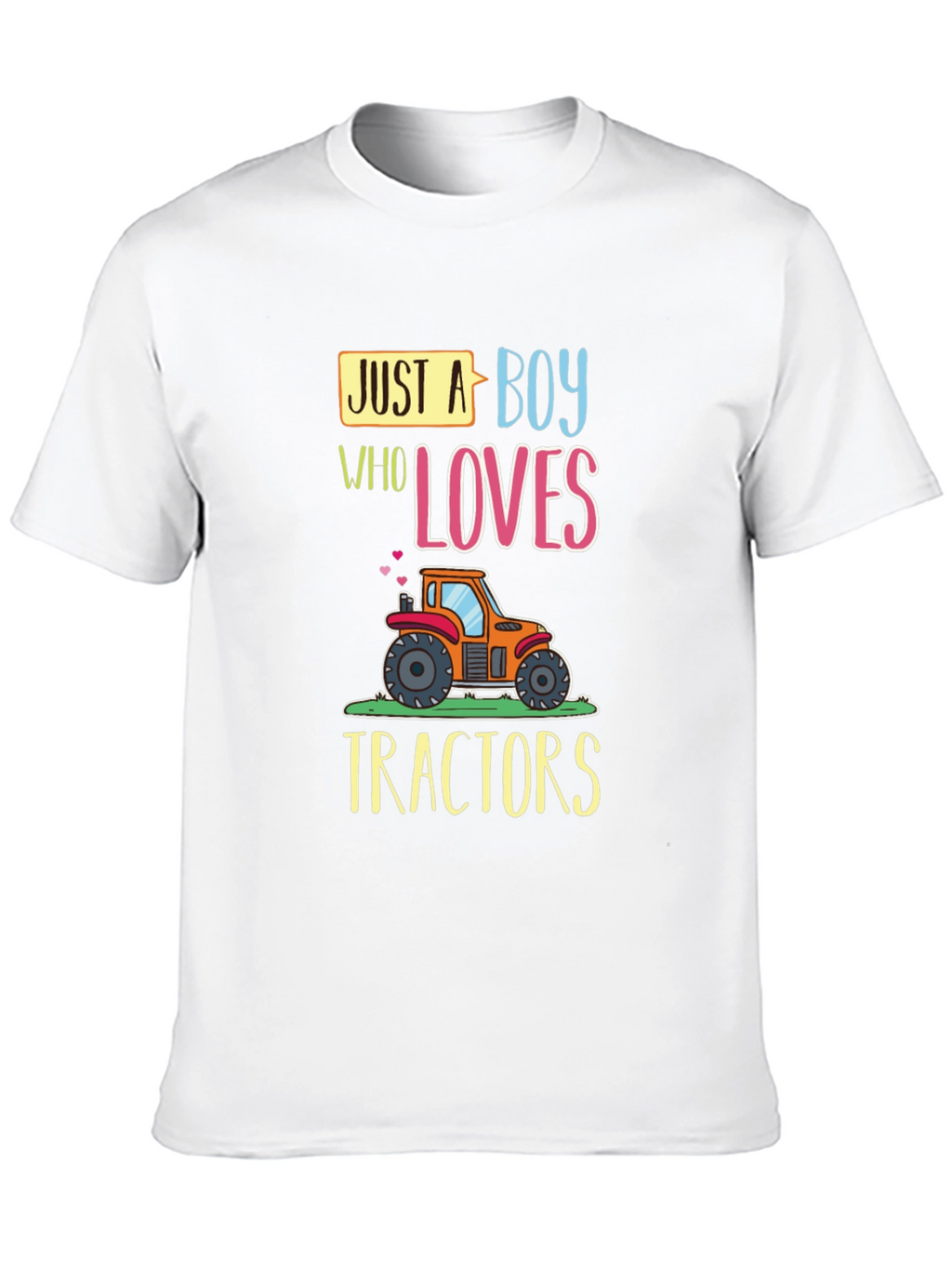 Boys Tractor Lover Graphic Tee