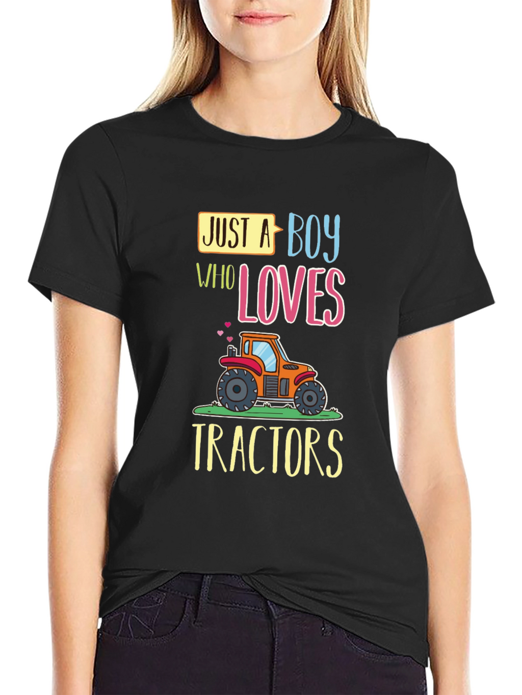 Boys Tractor Lover Graphic Tee