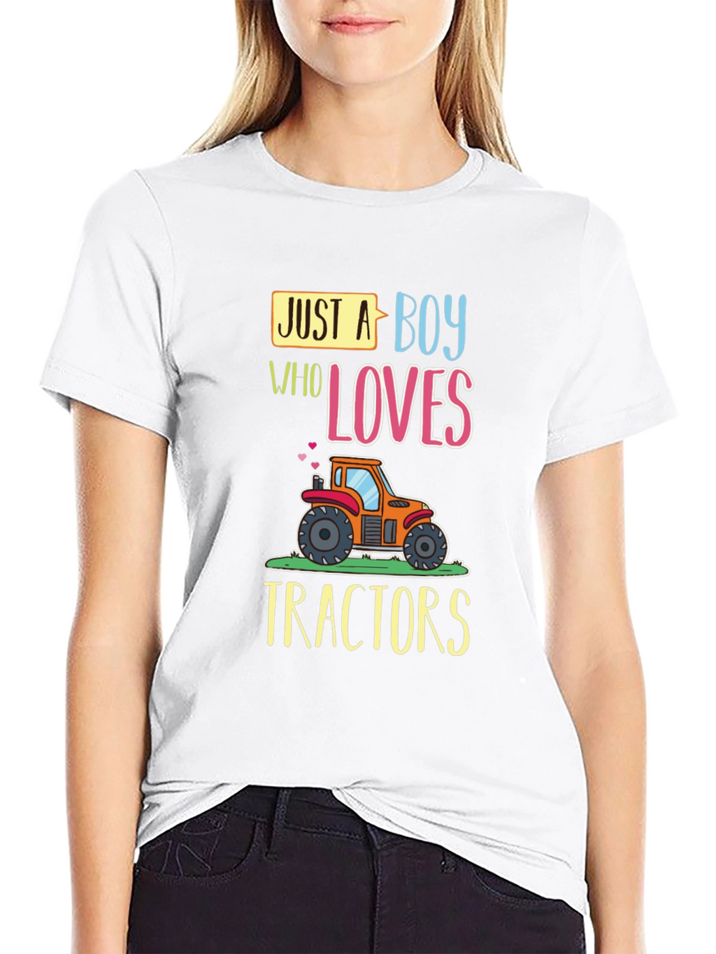 Boys Tractor Lover Graphic Tee