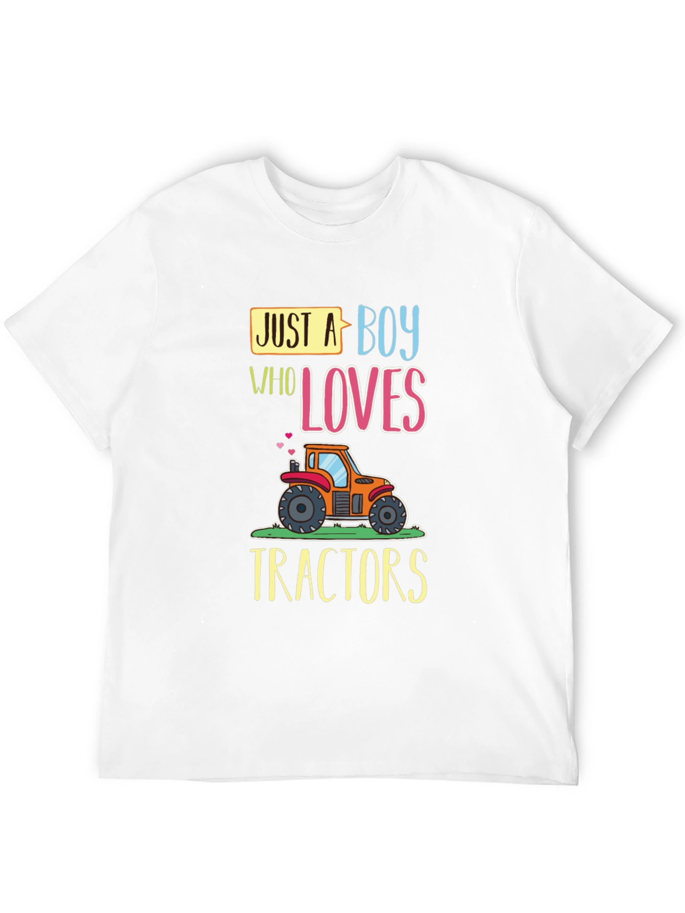 Boys Tractor Lover Graphic Tee