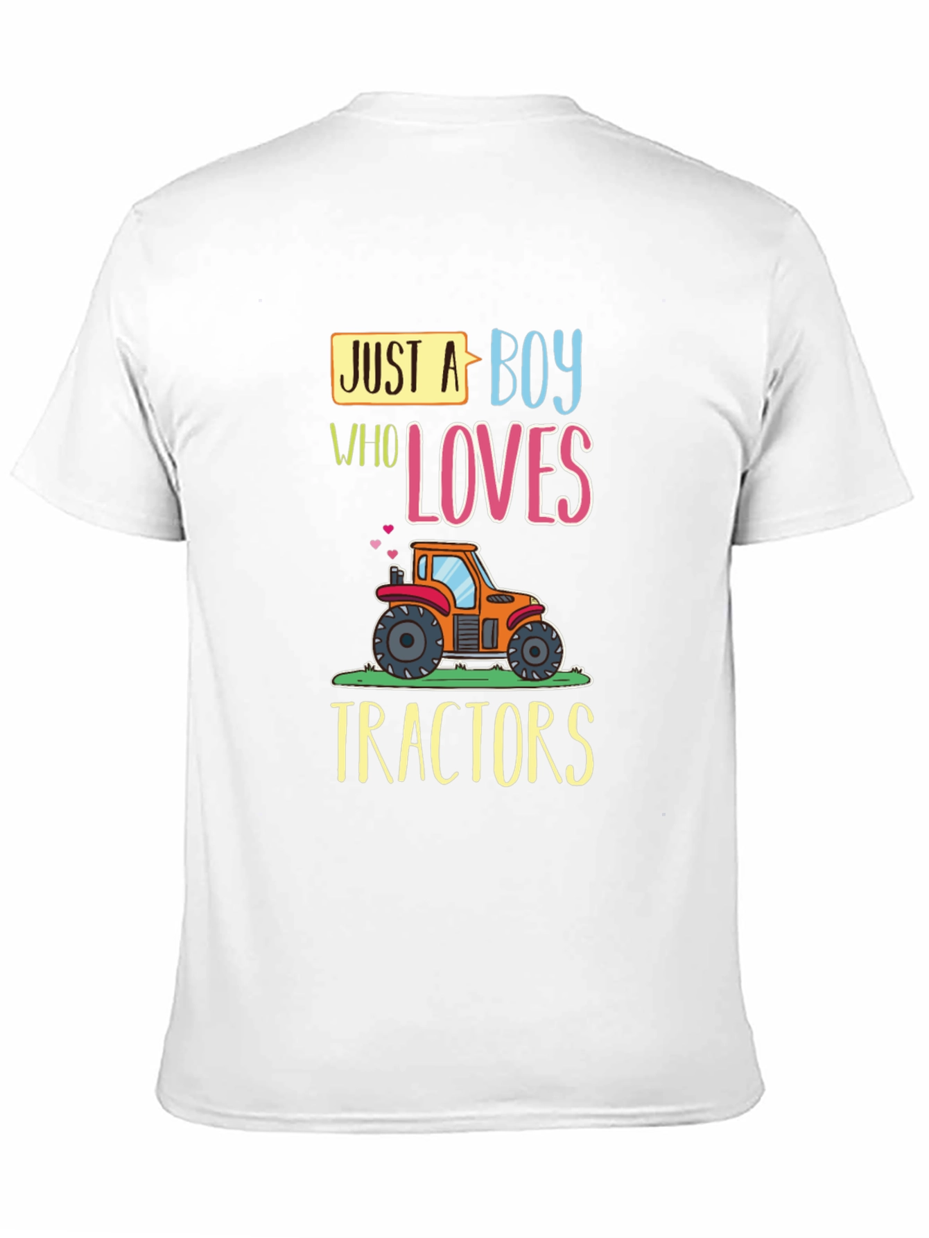Boys Tractor Lover Graphic Tee