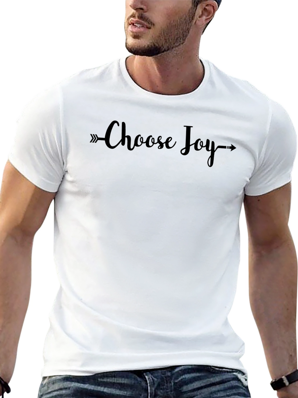 Choose Joy T-Shirt - Inspirational Graphic Tee