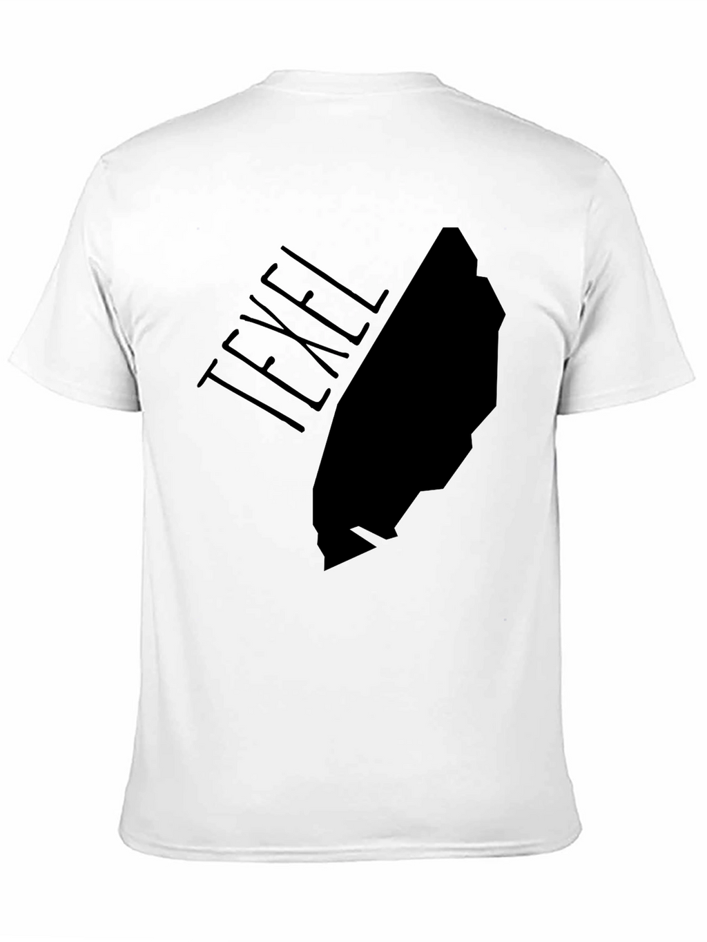 Texel Island Graphic Tee - Black Cotton T-Shirt