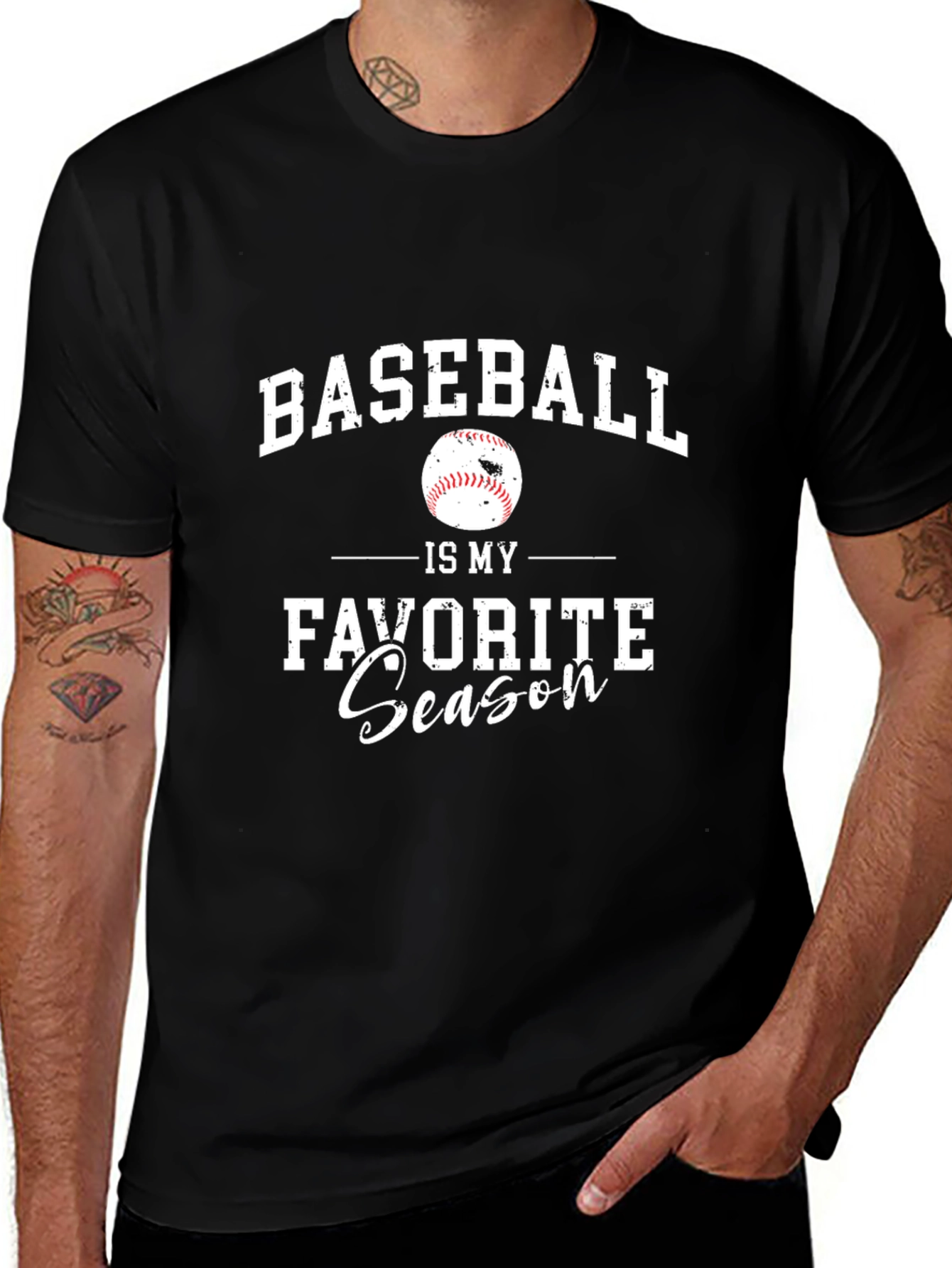 Baseball Is My Favorite Season T-Shirt